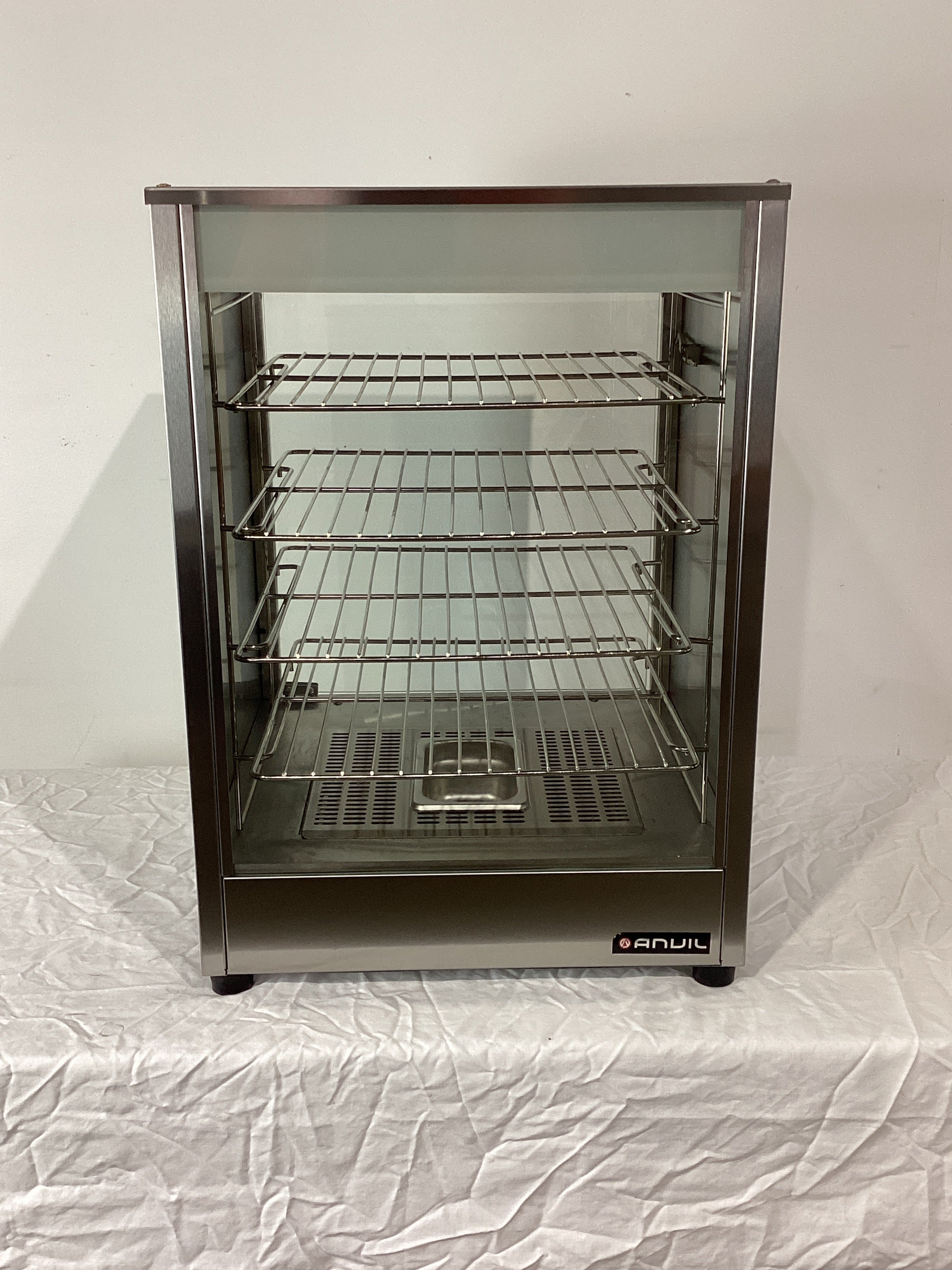 Anvil PWK1007 Commercial Pie Warmer - Countertop Pastry Heater for Bakeries, Cafes & Restaurants - Perfect for Warming Pies, Tarts & Desserts (Model 821345)