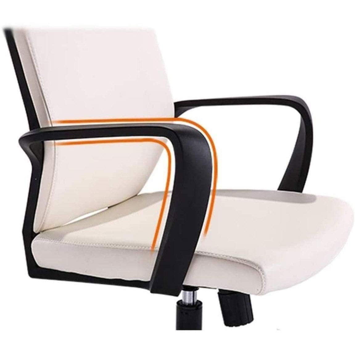 Premium High Back Executive Office Chair - Ergonomic Swivel Desk Chair with Adjustable Height & 360° Rotation - Perfect for Home Office, Gaming, and Conference Rooms (Color: Black)