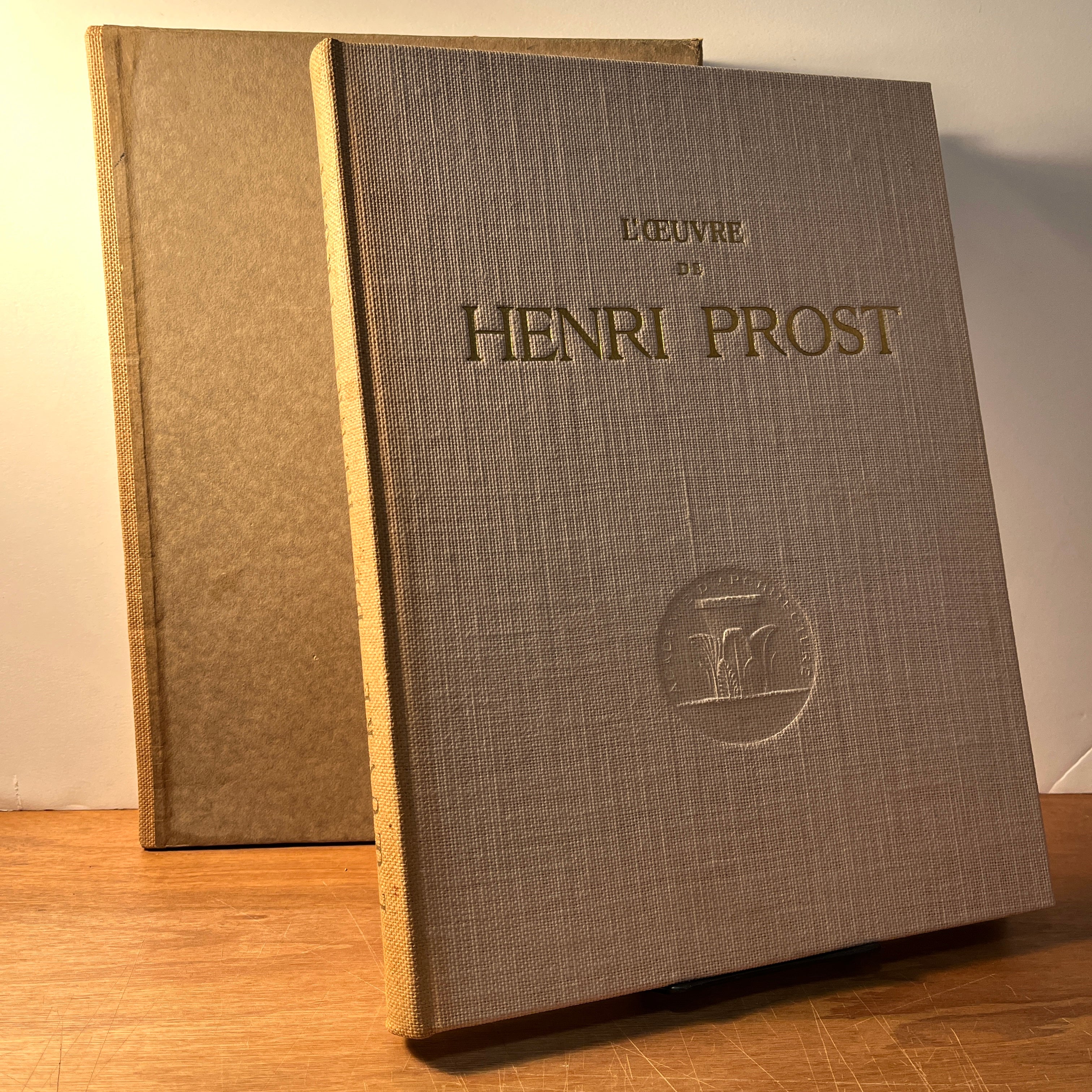 Henri Prost Architecture and Urbanism Book 1960 Edition - Very Good Condition with Slipcase | Vintage Design & Urban Planning Reference for Collectors and Historians