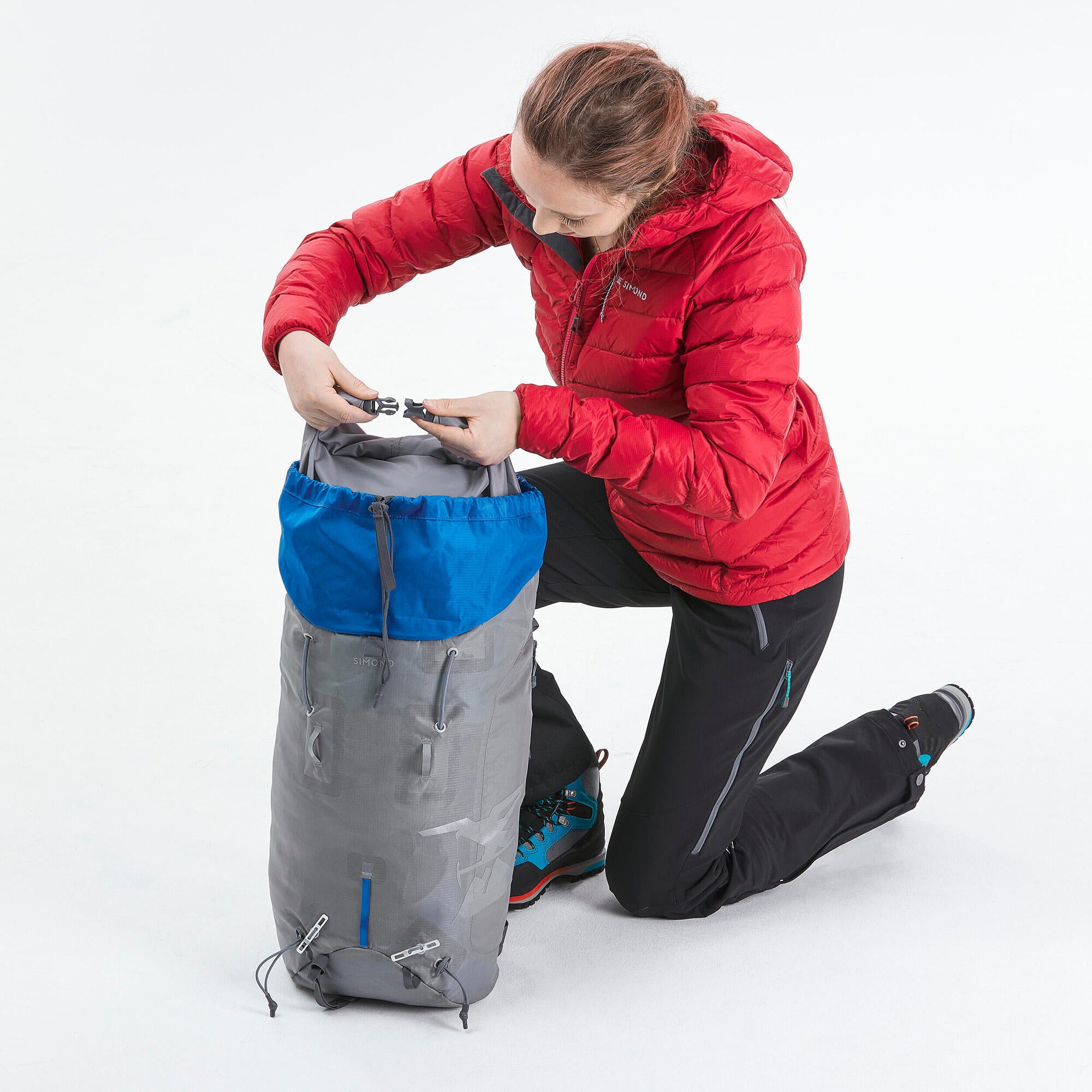 Simond Sprint 33L Lightweight Mountaineering Backpack - Durable Hiking Climbing Pack for Outdoor Adventures & Travel