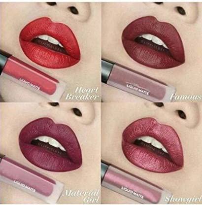 Beggie Professional Waterproof Makeup Set - Eyeliner, Mascara, Eyebrow Pencil & Matte Liquid Lipstick (Red Edition, 4-Piece Kit with Lashes) | Perfect for Party, Wedding & Special Occasion Makeup