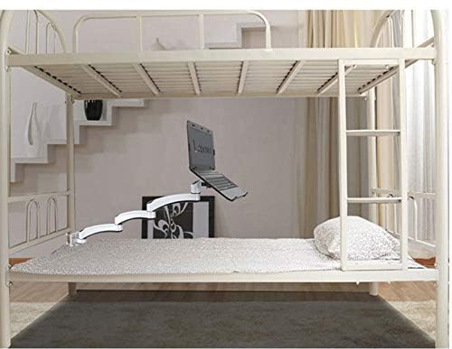 Ultra Long Arm Aluminum Alloy Full Motion Wall Mount Laptop Stand - Adjustable Monitor Holder for Bed, Desk & Office (Ideal for Home, Dorm & Workspace)