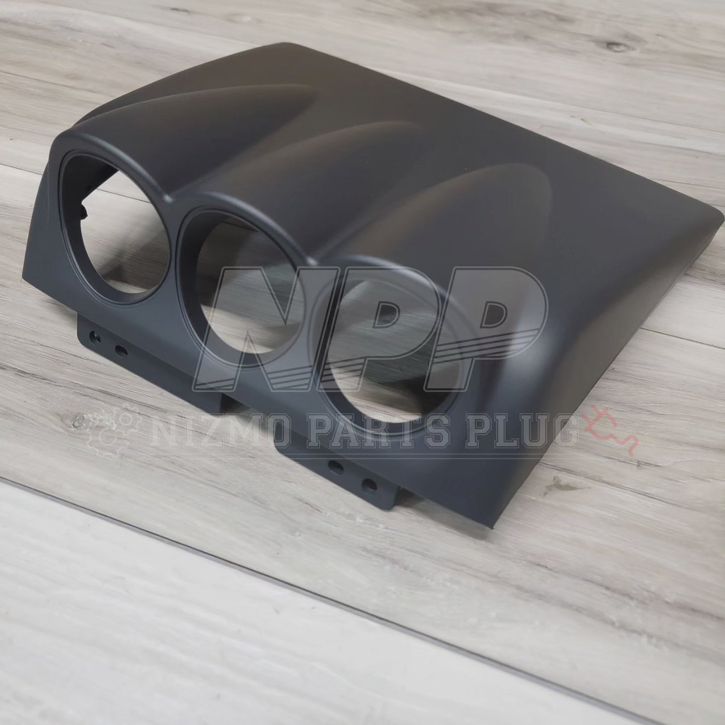 Nissan Skyline R34 GTT Triple Gauge Meter Center Cover Assembly - Replacement Dashboard Panel for Performance Tuning & Car Interior Upgrade