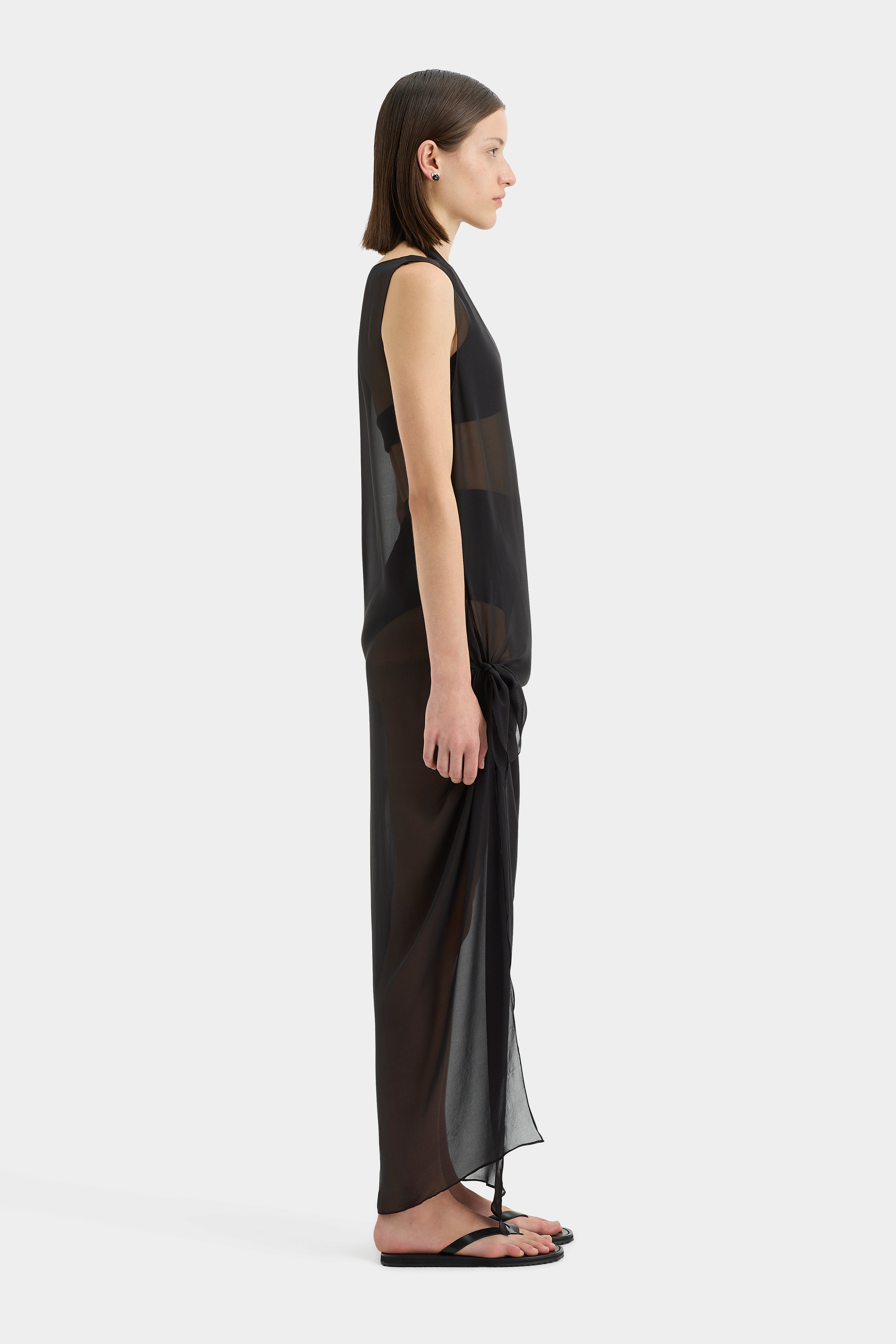 Adrienne Women's Layered Flowy Maxi Dress - Elegant Boho Chic Summer Beach Dress for Vacation, Party & Casual Wear