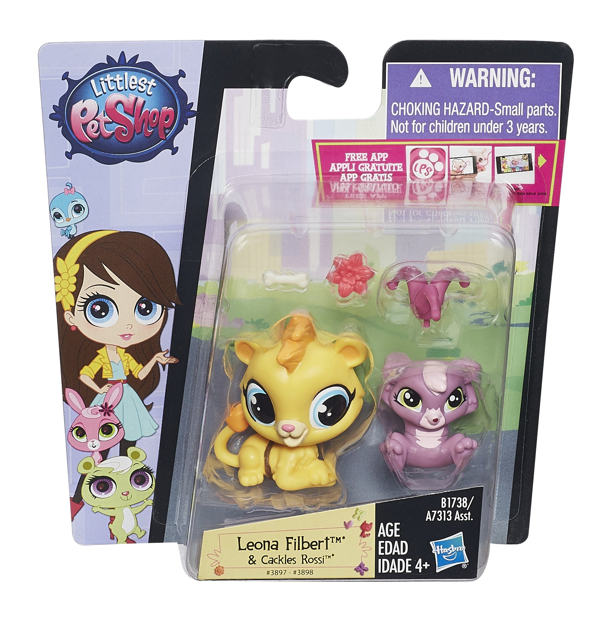 Littlest Pet Shop Leona & Cackles Doll - Perfect for Kids Playtime