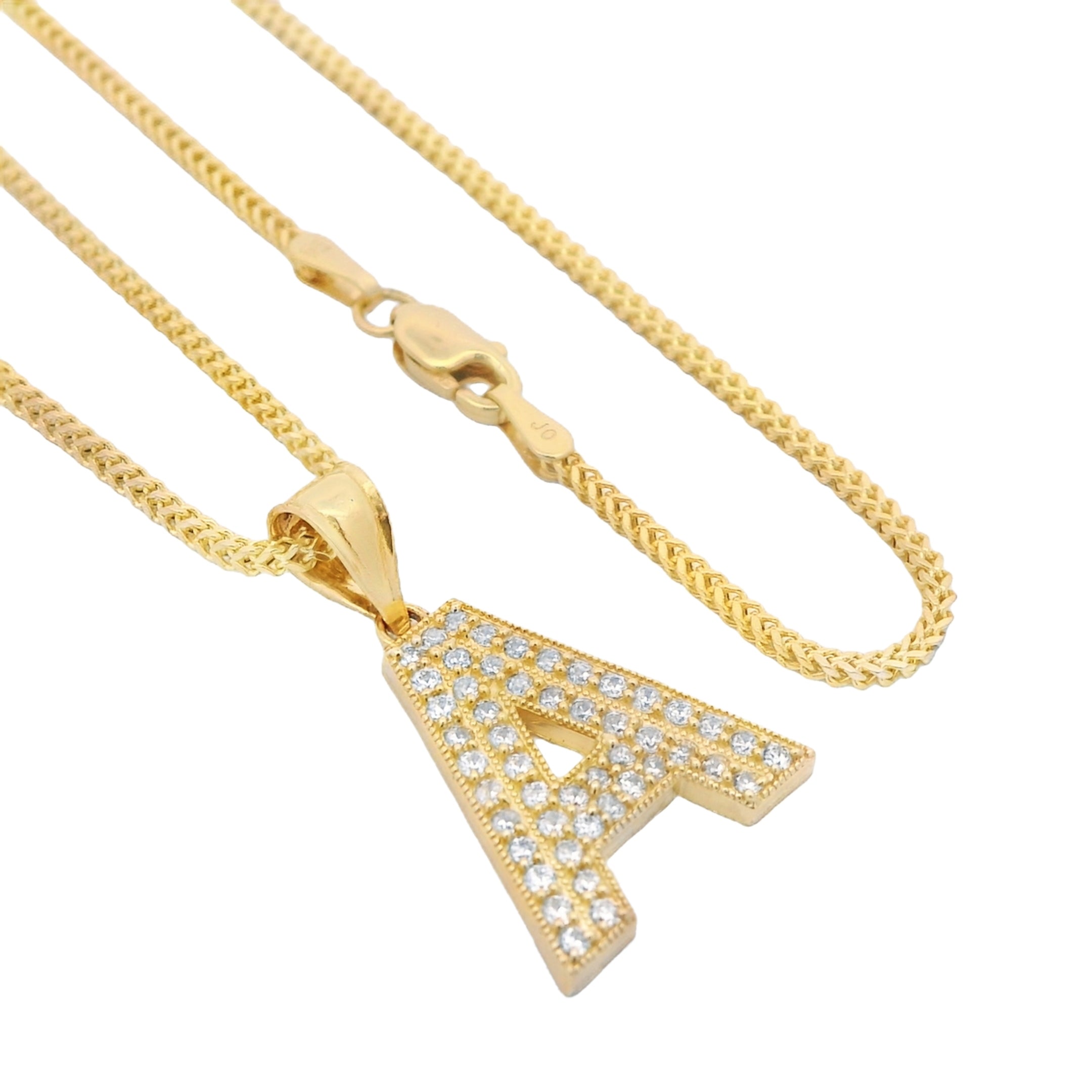 14K Gold Initial 