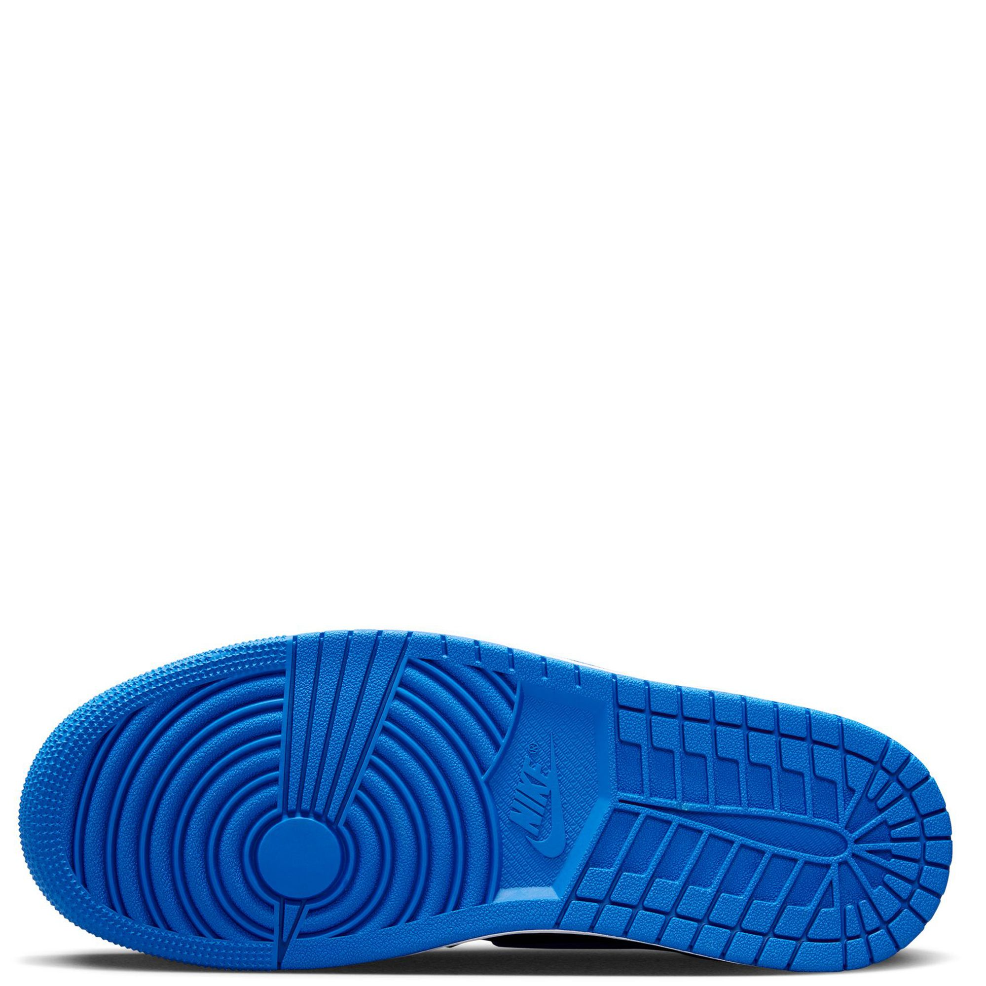 Nike Men's Air Jordan 1 High Top Sneakers - Black/Royal Blue/White Basketball Shoes - Perfect for Streetwear, Casual Wear & Court Performance