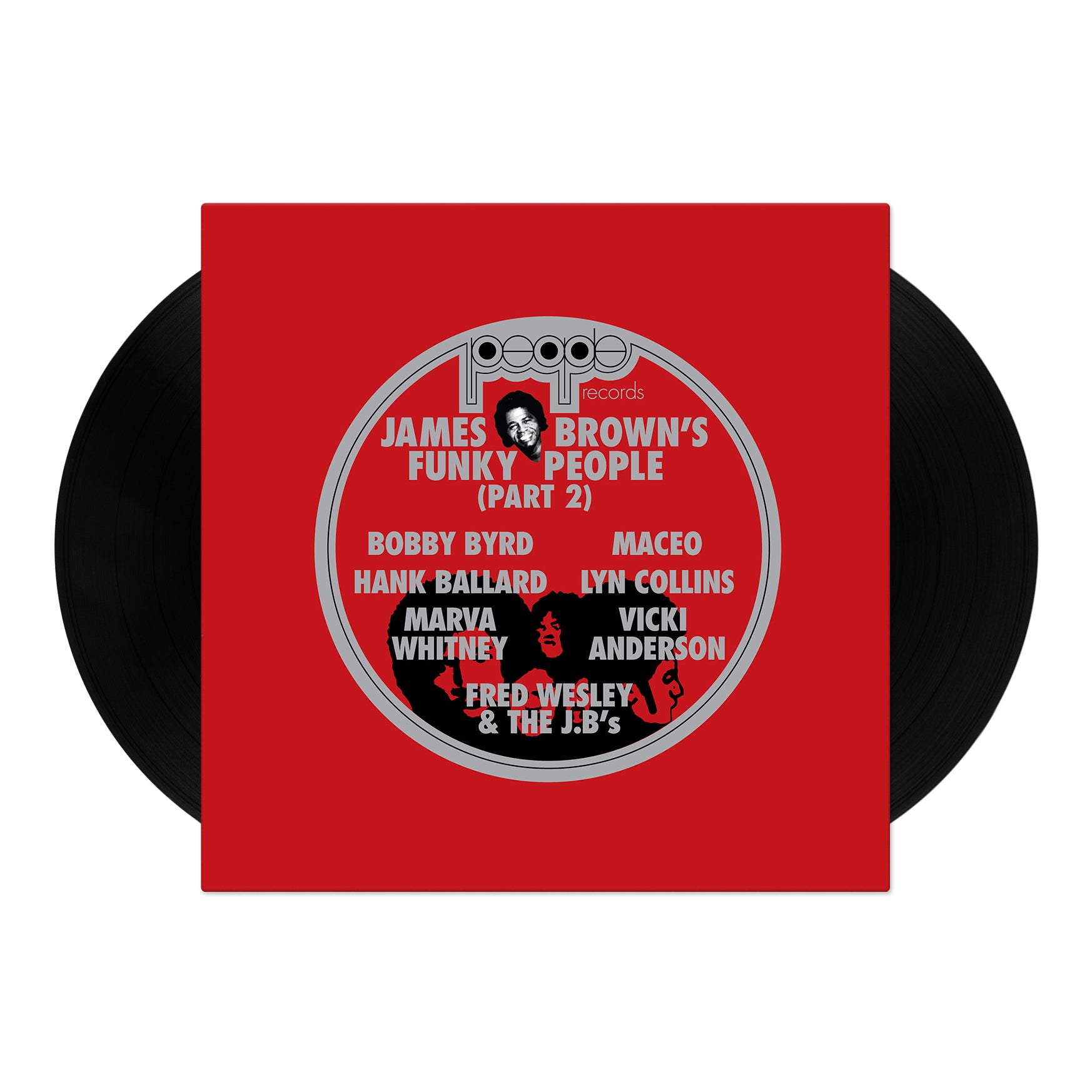 James Brown's Funky People Part 2 - Limited Edition 2xLP Vinyl Record | Classic Funk & Soul Music | Perfect for DJs, Collectors & Music Enthusiasts