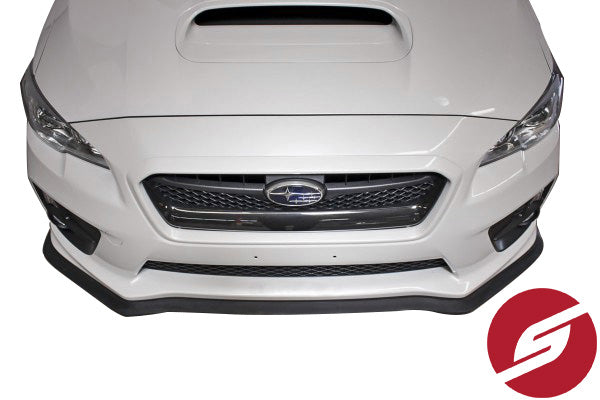 2015-2017 Subaru WRX & WRX STI Front Bumper Lip Splitter Spoiler - KB23001 | Carbon Fiber Style | Aggressive Look | Track & Street Performance Upgrade