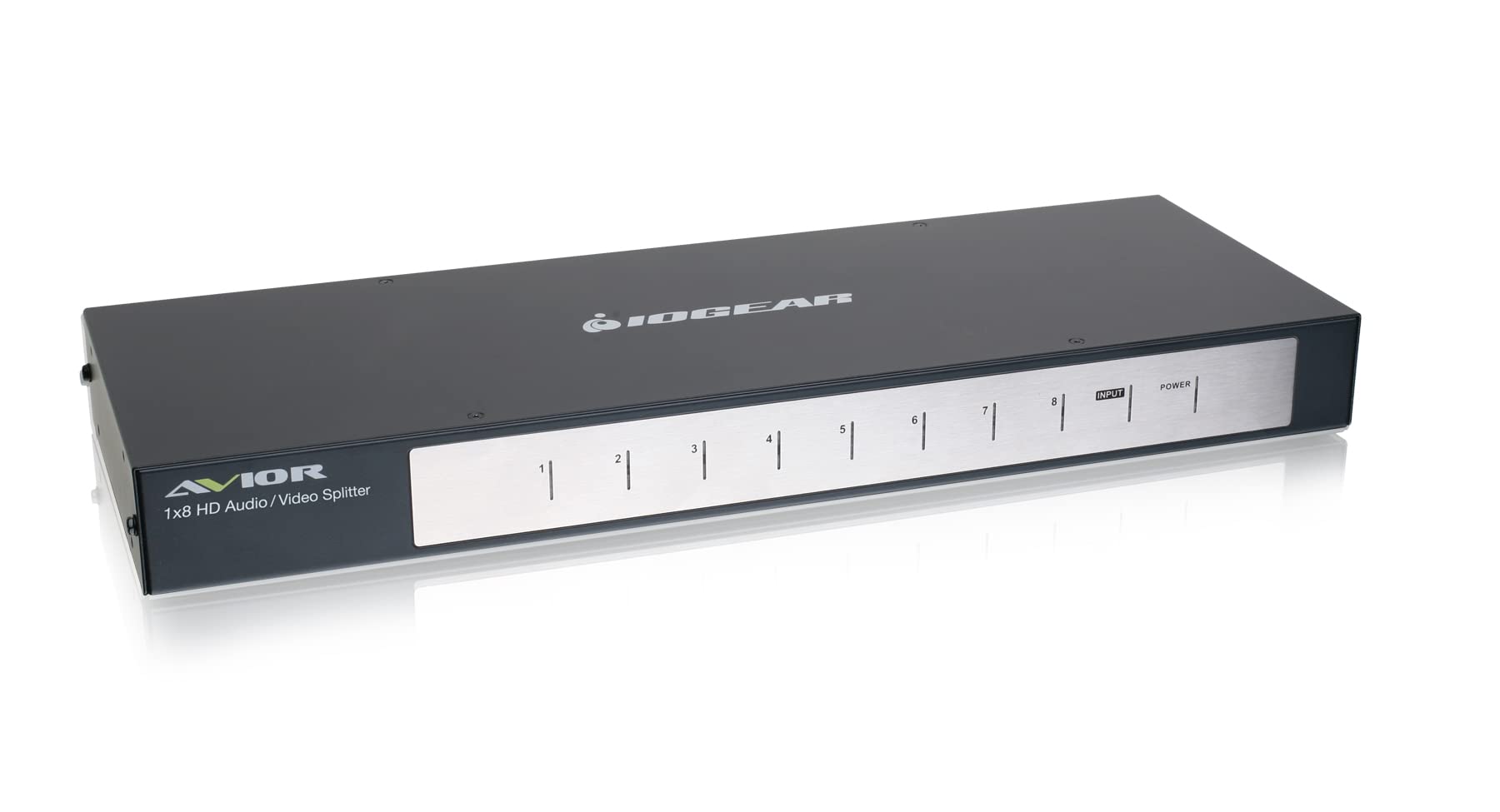 IOGEAR GHSP8118 8-Port HD Audio Video Splitter - 4K HDMI Distribution Amplifier for Home Theater, Gaming & Conference Rooms