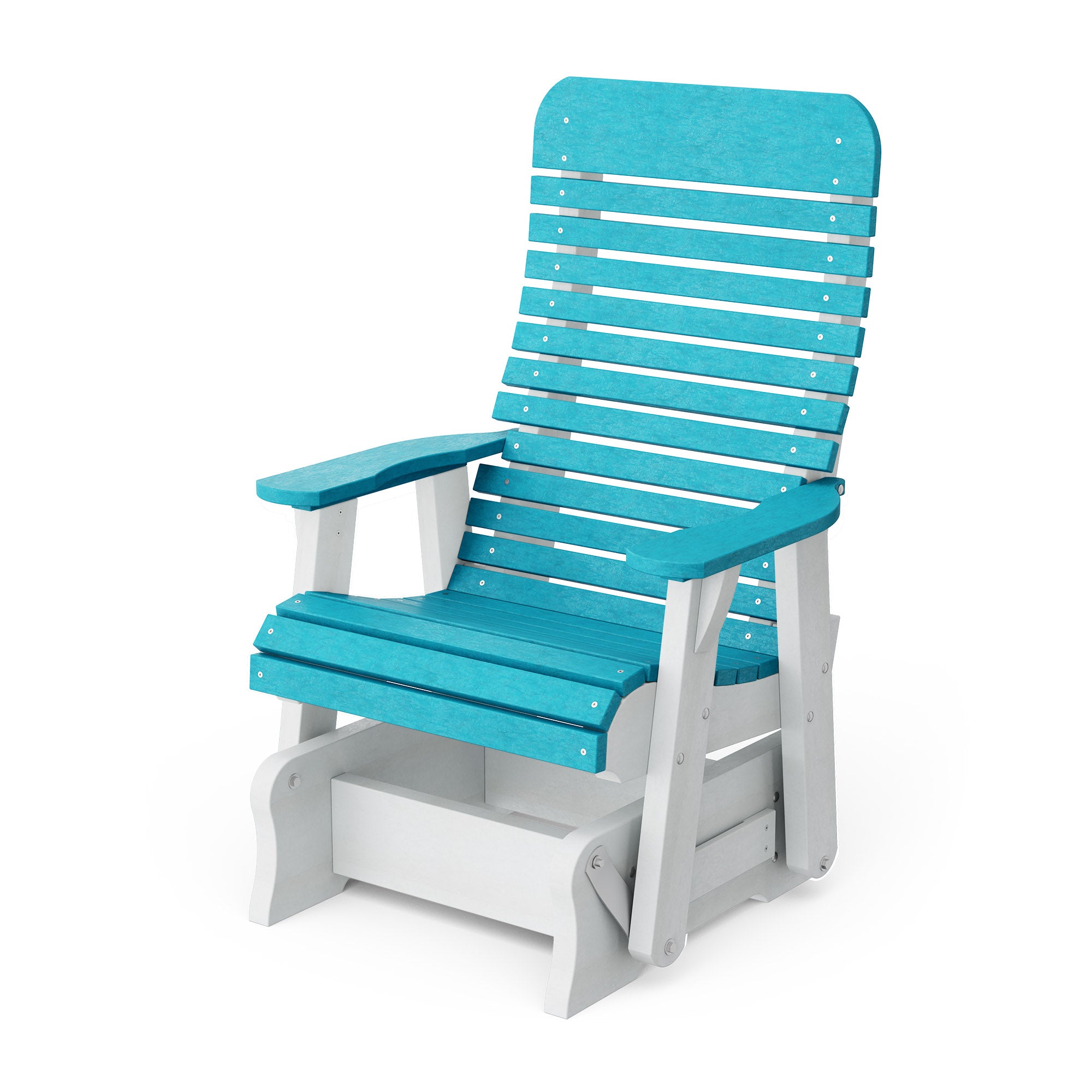 Signature Single Glider - Premium Comfort Rocking Chair for Nursery, Bedroom & Porch | Perfect Baby Rocker & Relaxation Chair for Parents