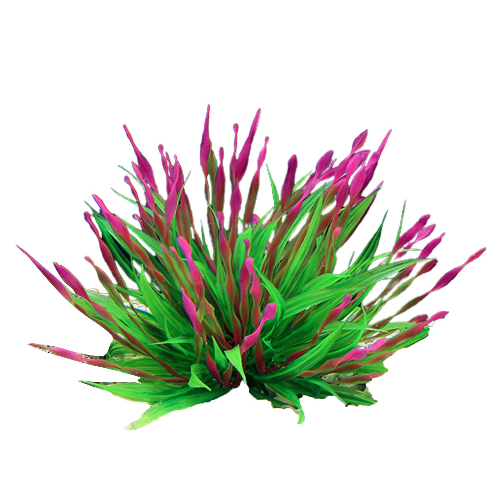 USFuzhongfu Realistic Aquarium Plants - Plastic Artificial Seaweed Fish Tank Decorations with Hideout Features for Home Aquariums | Perfect for Betta Fish Tanks, Tropical Aquascaping & Aquatic Habitat Enhancement