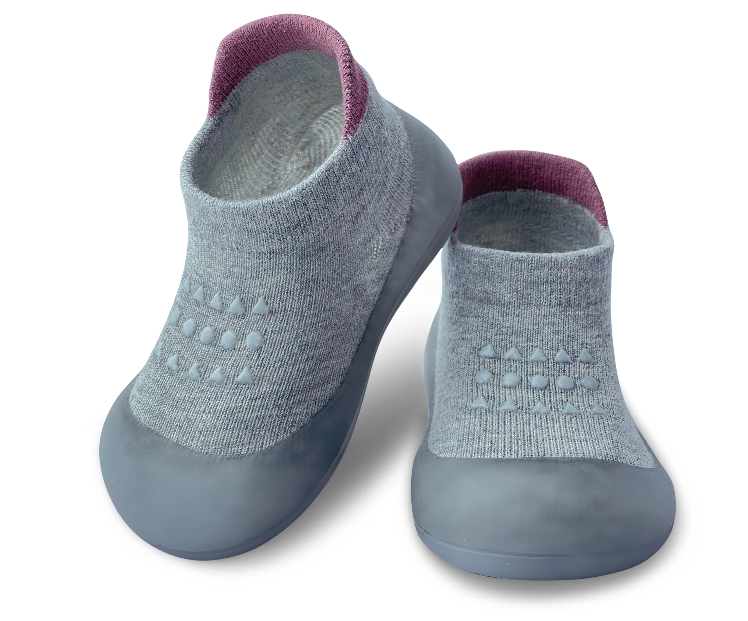 Non-Slip Baby Walking Shoes for Boys & Girls - Soft Sole Toddler Sneakers | First Walkers Slippers for Infants (Ideal for Indoor Play, Early Steps & Learning to Walk)