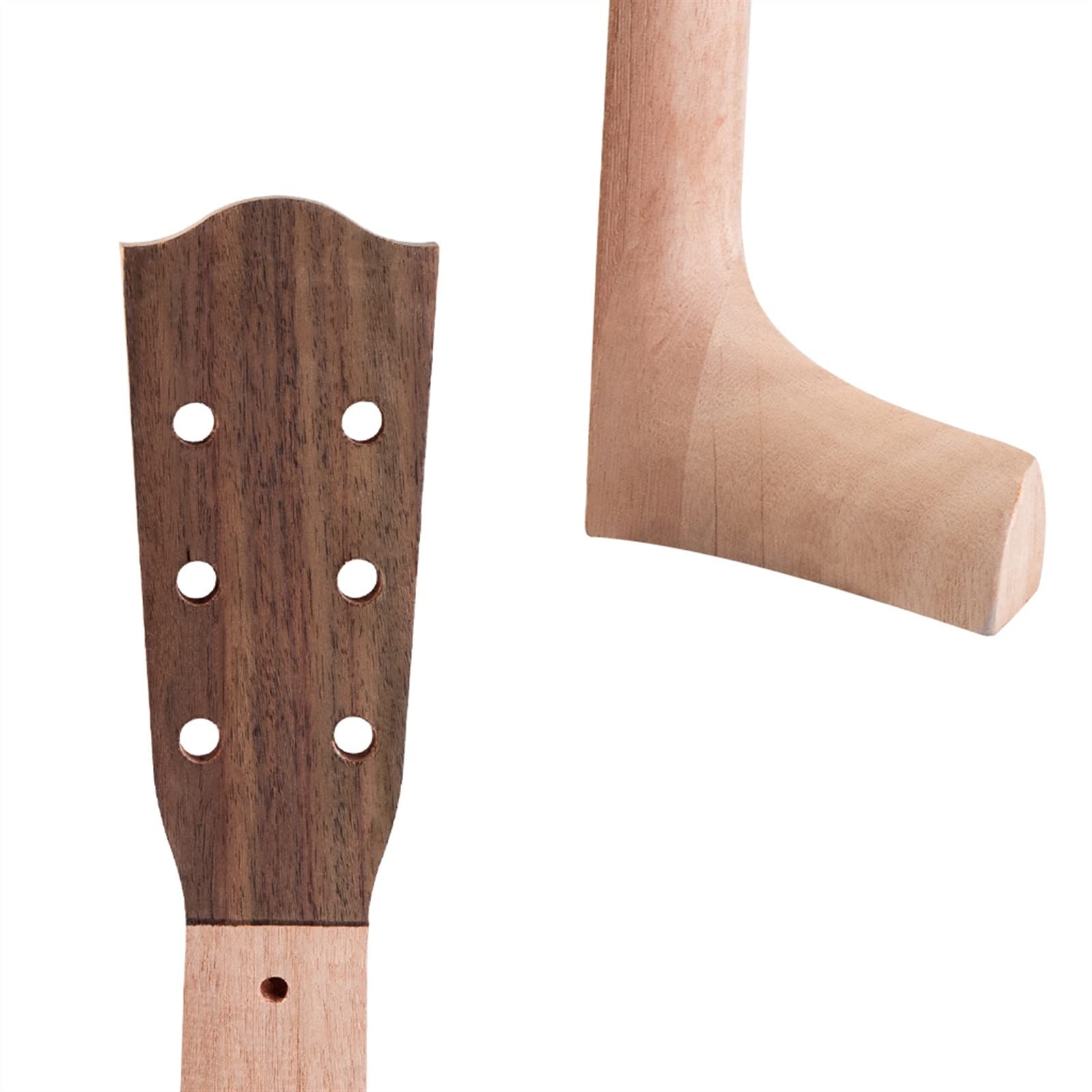 42 Inch Rosewood Guitar Neck for Acoustic Folk Guitar - DIY Replacement Neck & Guitar Parts | Perfect for Guitar Repair, Custom Builds & Instrument Upgrades