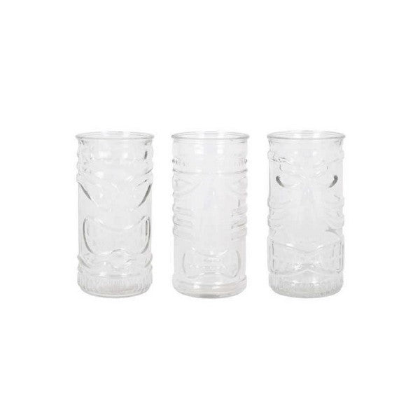 50cl Tall Tiki Drinking Glass - Perfect for Tropical Cocktails, Themed Parties & Home Bar Decor