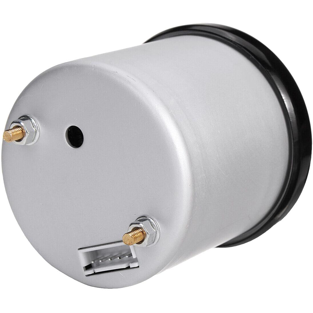 2 Inch Engine Transmission Oil Cooler Temperature Gauge with 1/8 NPT Sending Unit - Perfect for Automotive, Marine & Industrial Applications