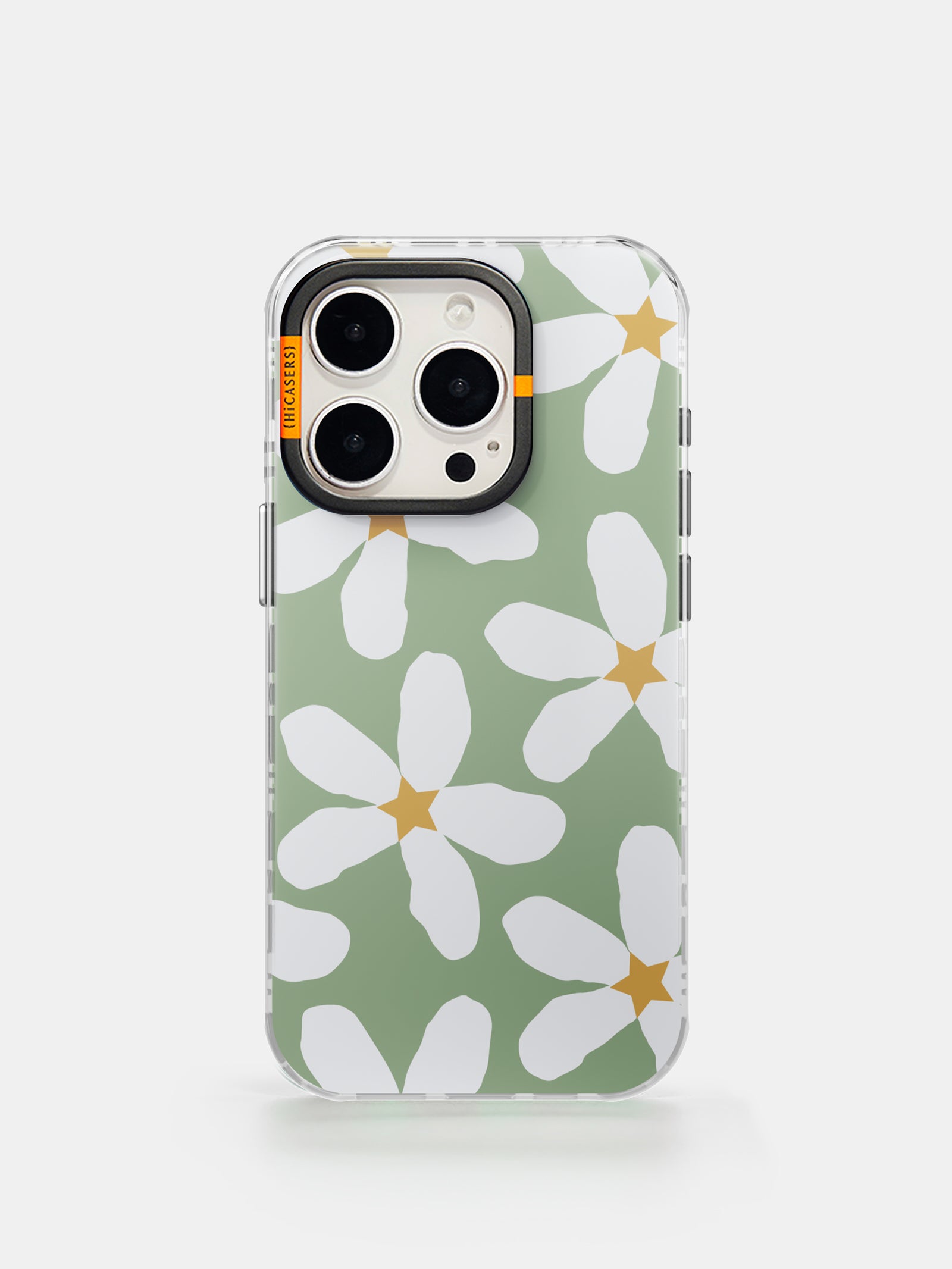 Starry Blossom Phone Case - Matcha Green Aesthetic Design for iPhone & Samsung | Perfect for Spring, Nature Lovers & Kawaii Style Accessories