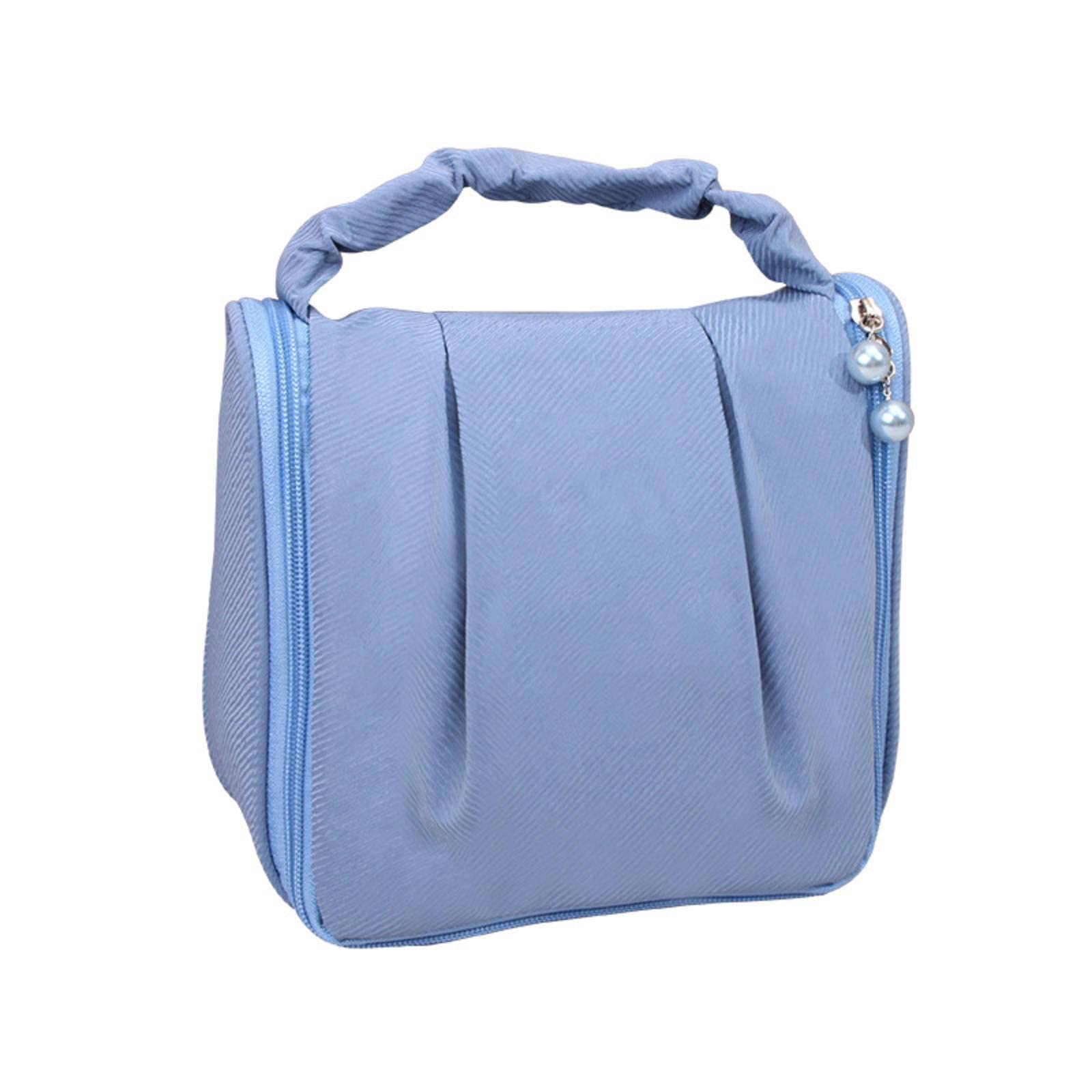 Waterproof Hanging Cosmetic Bag for Women - Travel Toiletry Organizer with Multiple Pockets | Makeup Storage, Gym Essentials, Beach Vacation Must-Have | Ideal for Traveling, Camping & Daily Use | Perfect for Bathroom, Shower, Dorm Room & On-the-Go Organization