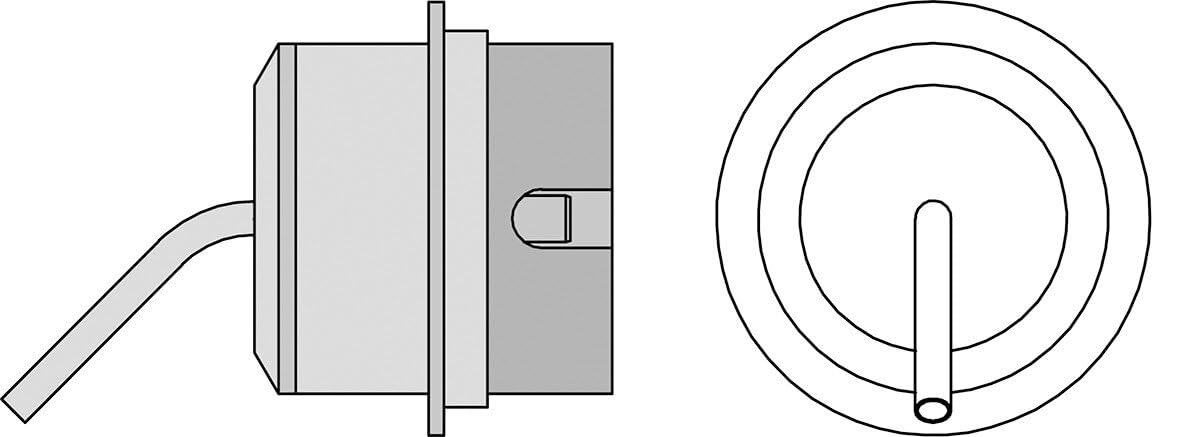 Weller NR02 Round Bent Hot Gas Nozzle - 0.059