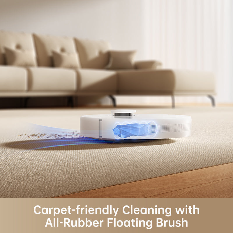 Dreame D10 Plus Gen 2 Robot Vacuum and Mop with Auto Empty Dock - Smart Self-Cleaning for Hardwood Floors & Carpets - Perfect for Pet Hair, Daily Cleaning in Homes & Apartments