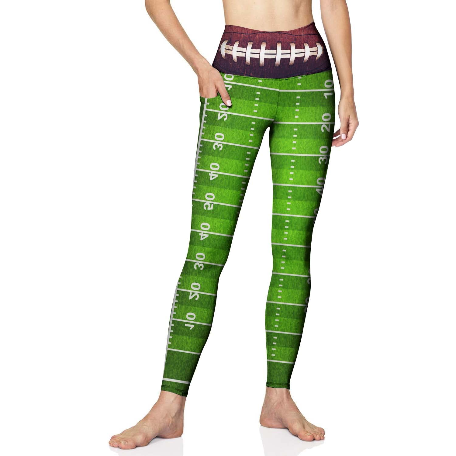 Women's High Waist Yoga Pants - Tummy Control Seamless Athletic Leggings for Workout & Christmas Holiday | Perfect for Gym, Running, Yoga & Festive Outfits