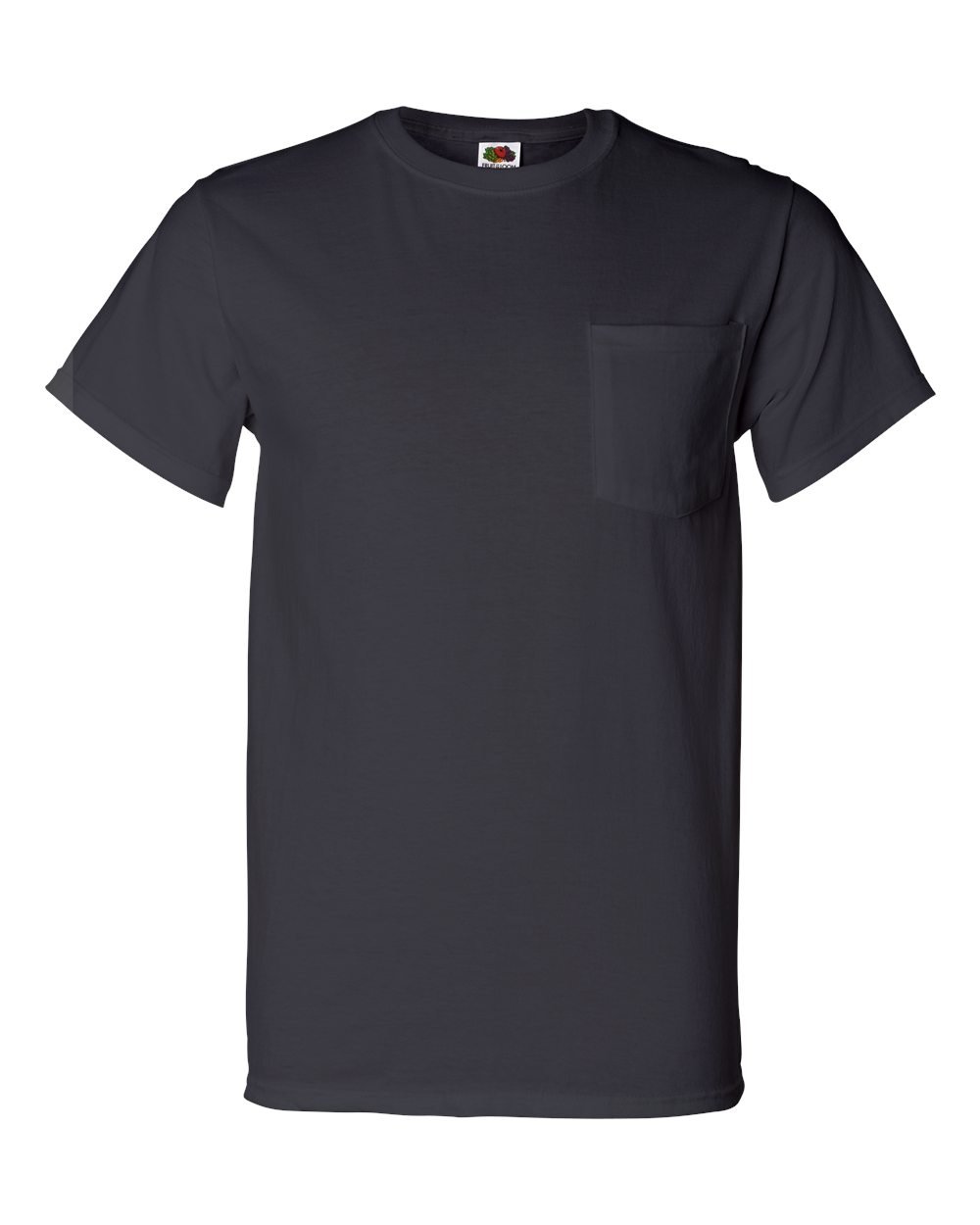 Fruit of the Loom Men's Cotton Pocket T-Shirts 2-Pack - Soft Crew Neck Casual Tees for Everyday Wear, Work & Weekend Outfits