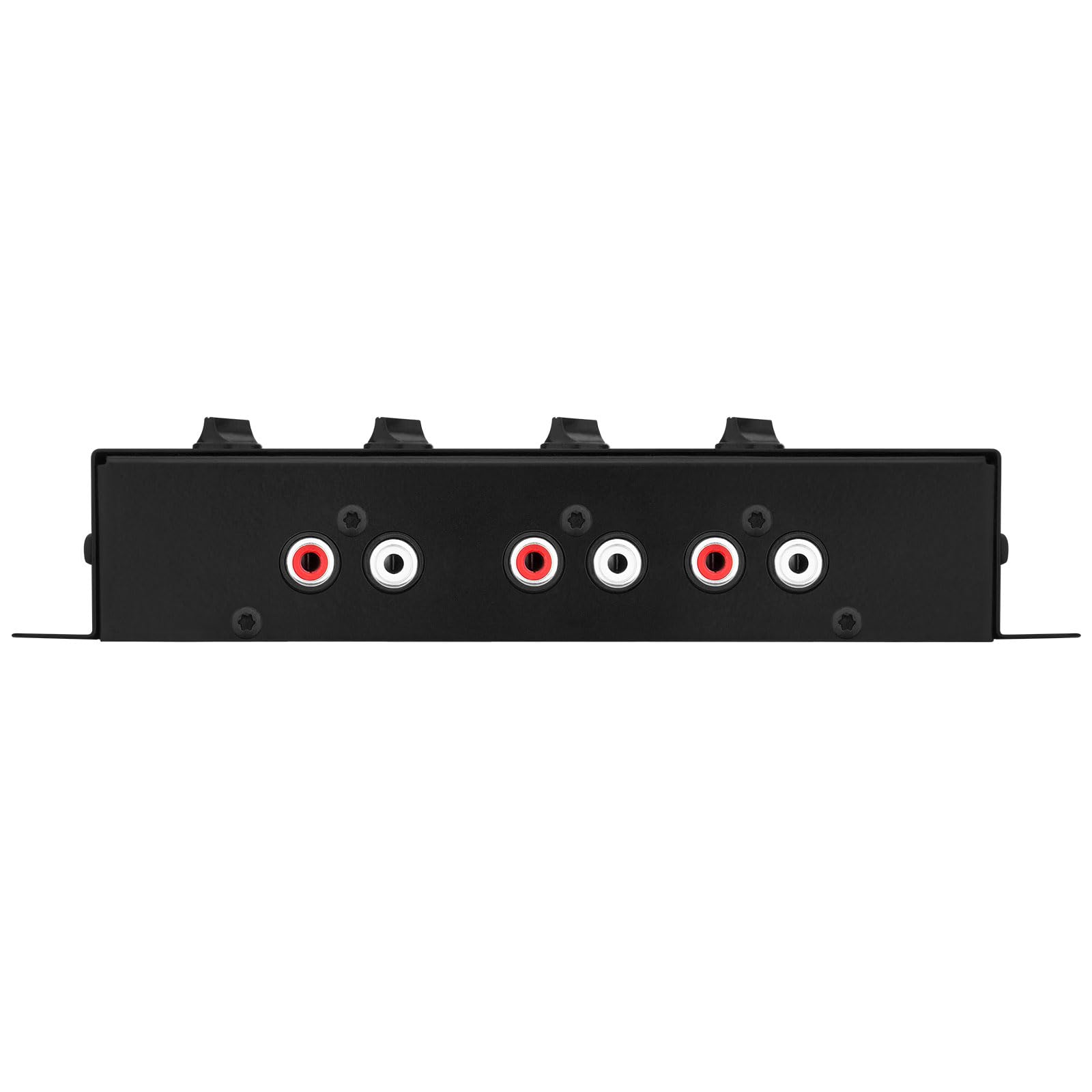 Taramps Crx4 4-Way Electronic Crossover RCA Car Audio Processor - 8V RMS, Stereo Equalizer with Bass Boost | Compact Design for High/Low Frequency Control | Perfect for Car Audio Systems & Custom Installations