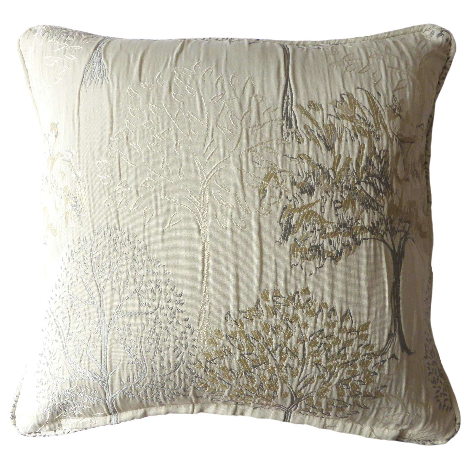 Arden Cushion Cover - Natural Cotton Pillow Case for Sofa & Bed Decor | Home & Living Room Accessories