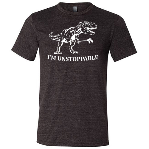 Unstoppable Motivational T-Shirt for Men & Women - Premium Cotton Unisex Tee for Gym, Workout, Running & Everyday Wear