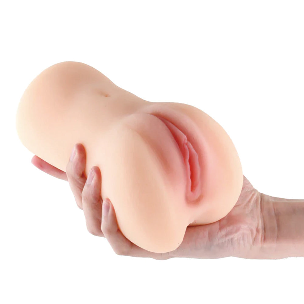 Realistic Heather Vagina & Anus Masturbator for Men - Lifelike Adult Sex Toy for Solo Pleasure & Couples Play - Discreet Packaging & Easy Clean