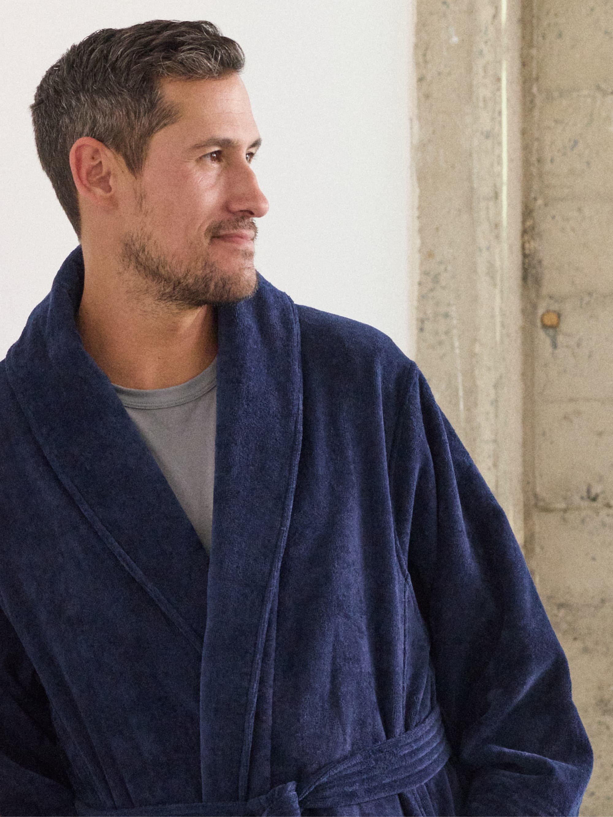 Organic French Terry Robe for Women - Soft & Cozy Bathrobe with Pockets - Perfect for Spa, Lounge & After Shower Relaxation
