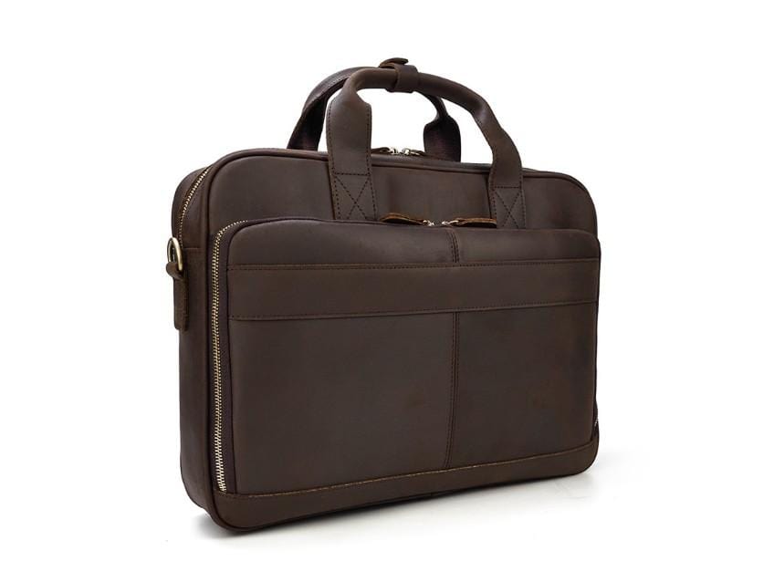 Handmade Genuine Leather Messenger Bag for Women - Stylish Satchel Purse for Work, Travel & Everyday Use