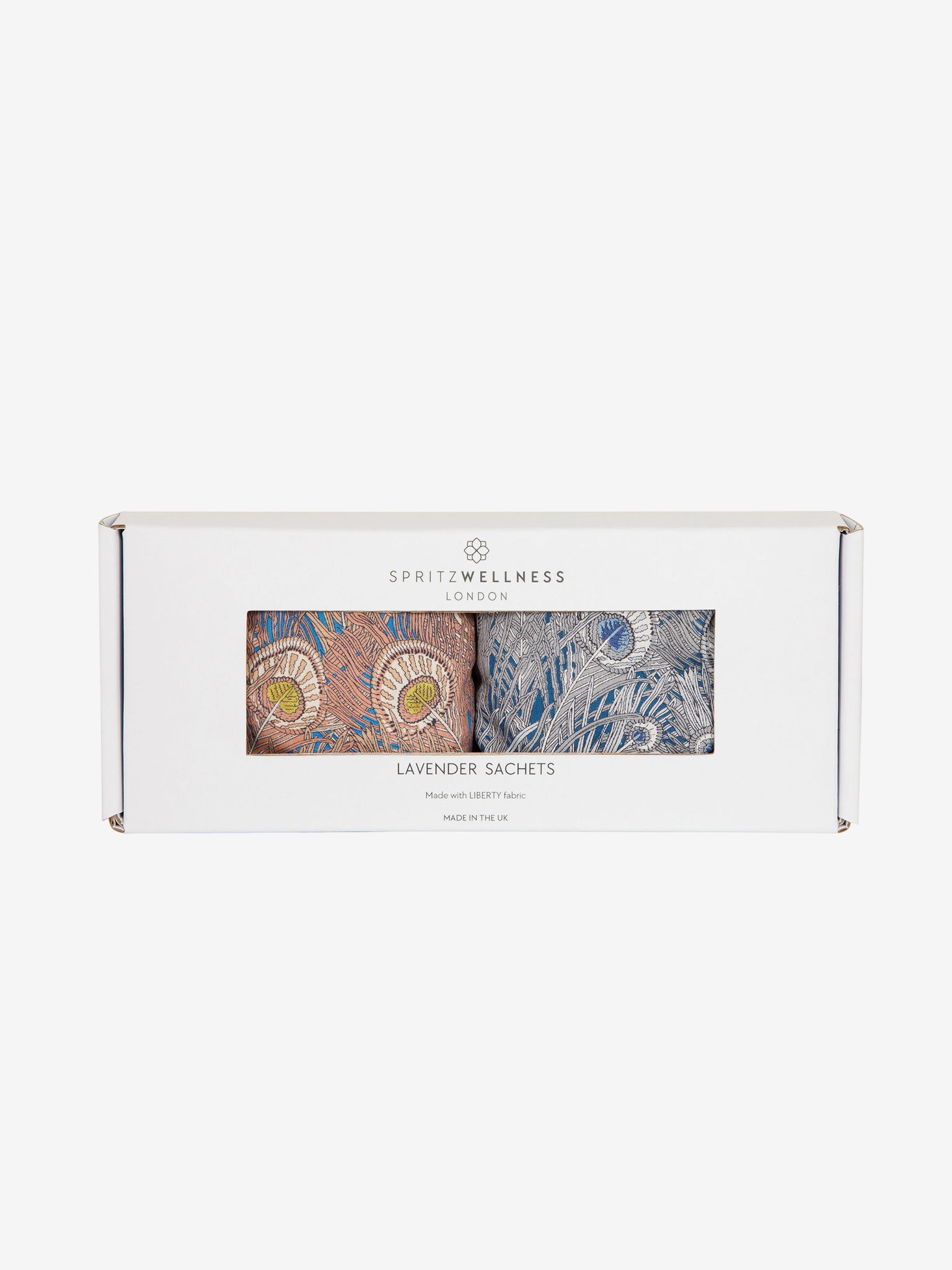 Spritz Wellness Lavender Sachets Set of 2 - Natural Aromatherapy for Stress Relief & Better Sleep | Perfect for Drawers, Closets & Travel