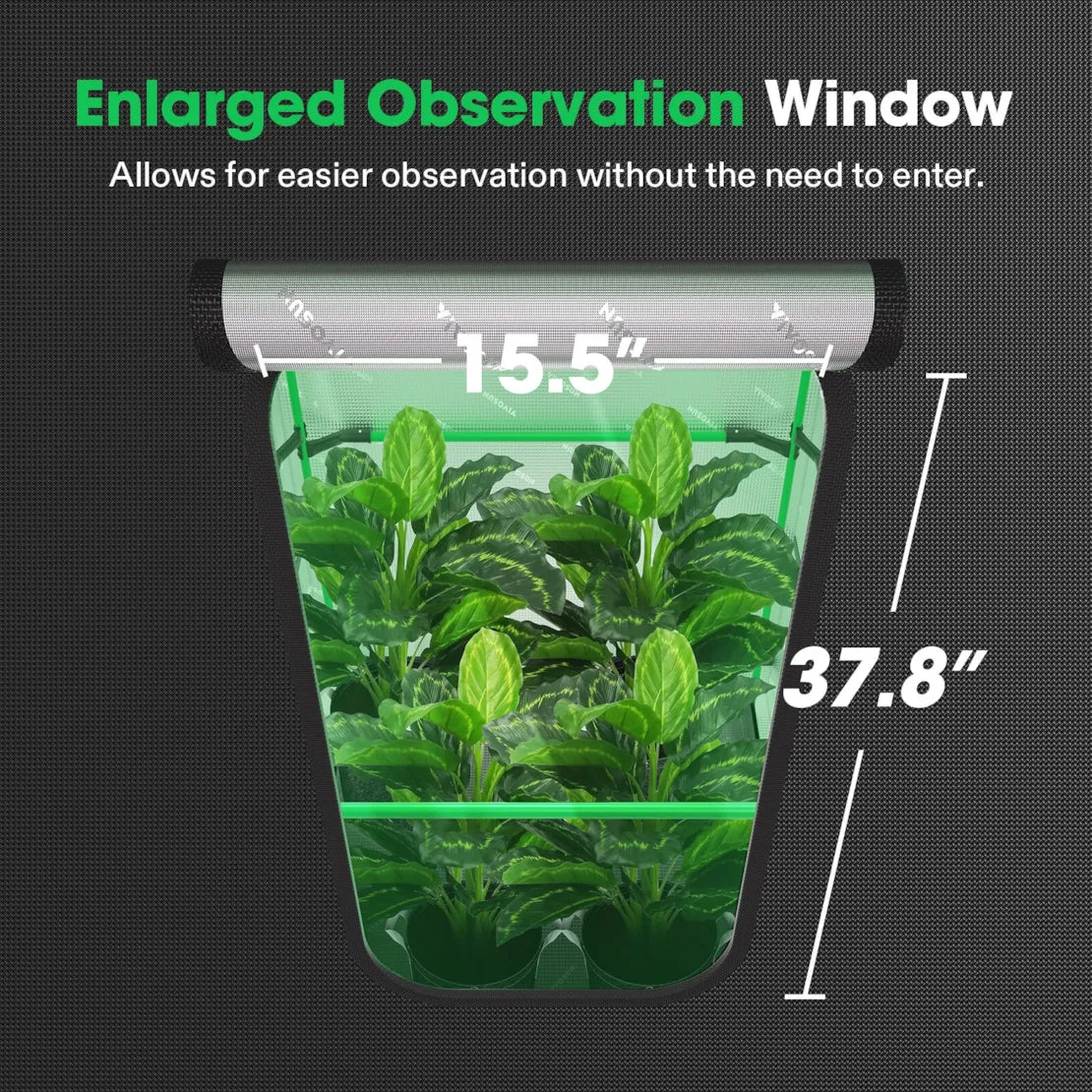 Vivosun Grow Tent Pro P336 | 3x3x6 Feet Indoor Hydroponic Grow Room for Plants - Perfect for Home Gardening, Seed Starting & Indoor Plant Cultivation