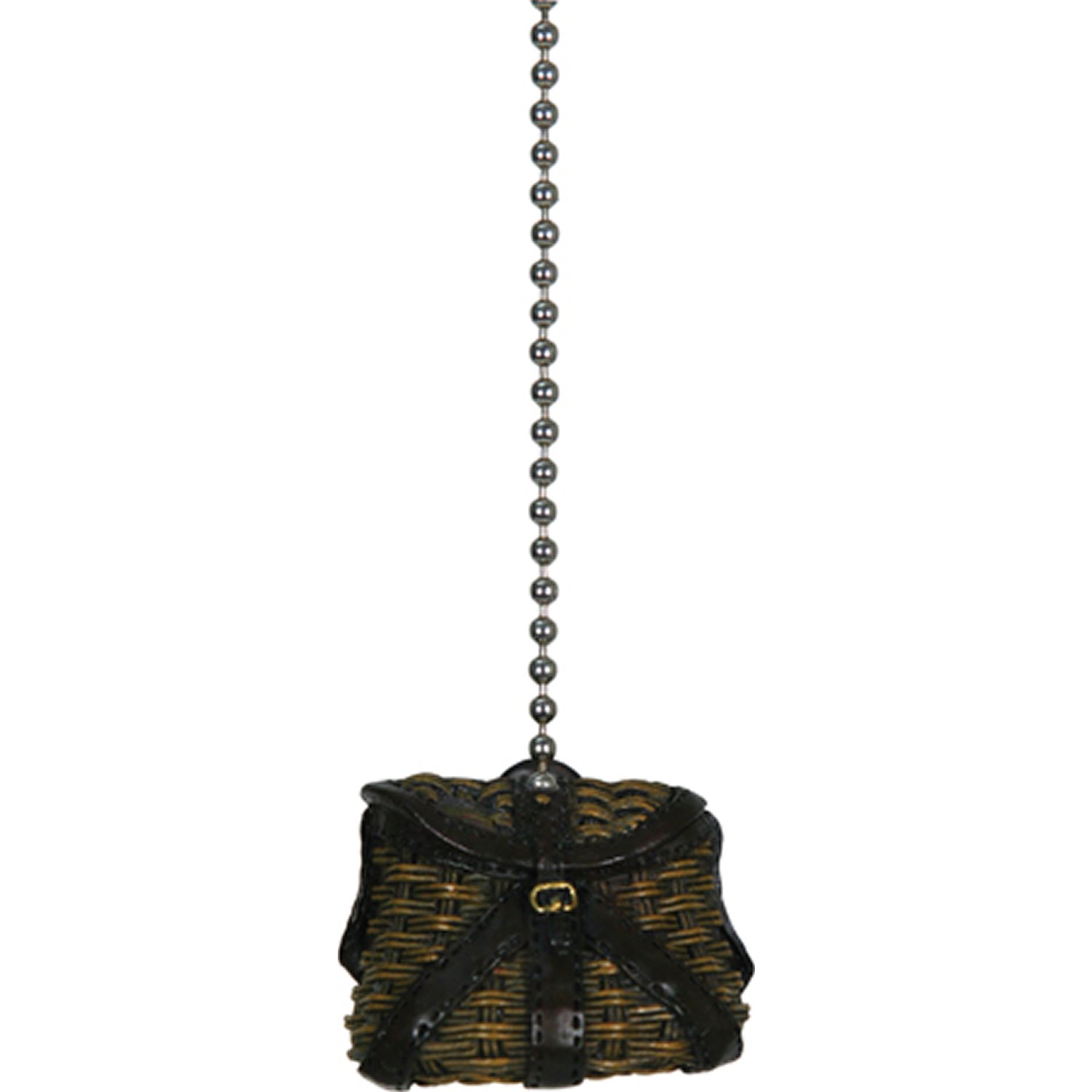 Rivers Edge Creel Fan Pull - Perfect for Cabin & Fishing Lodge Decor