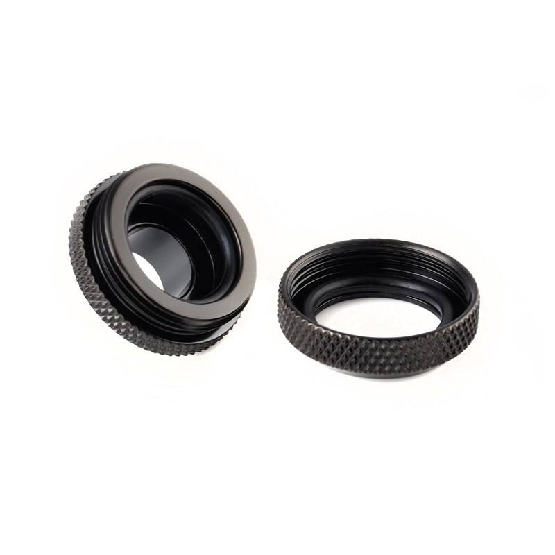Bitspower Multi Link Fitting for OD 16mm Matt Black - High-Quality Compression Fittings for PC Water Cooling Systems, Custom Loop Builds & DIY Liquid Cooling Projects