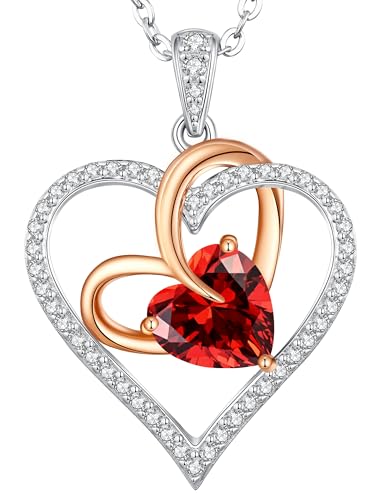Rose Gold-01-Jan-Garnet & 07-Jul-Ruby