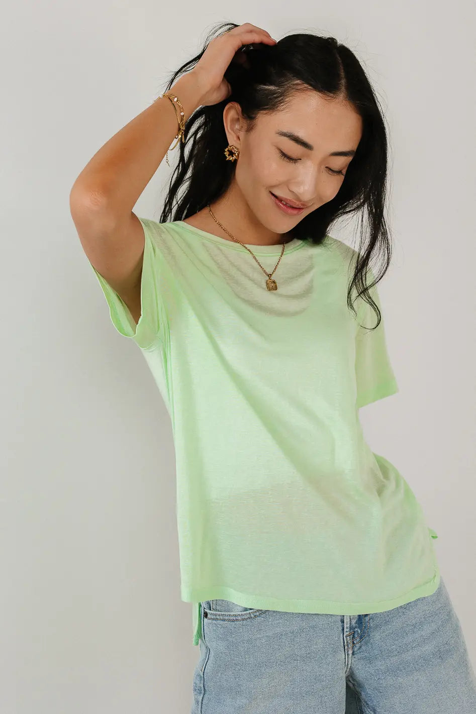 Green Miles Tee - Soft Cotton Men's T-Shirt | Casual Wear & Street Style | Perfect for Everyday Outfits & Summer Fashion