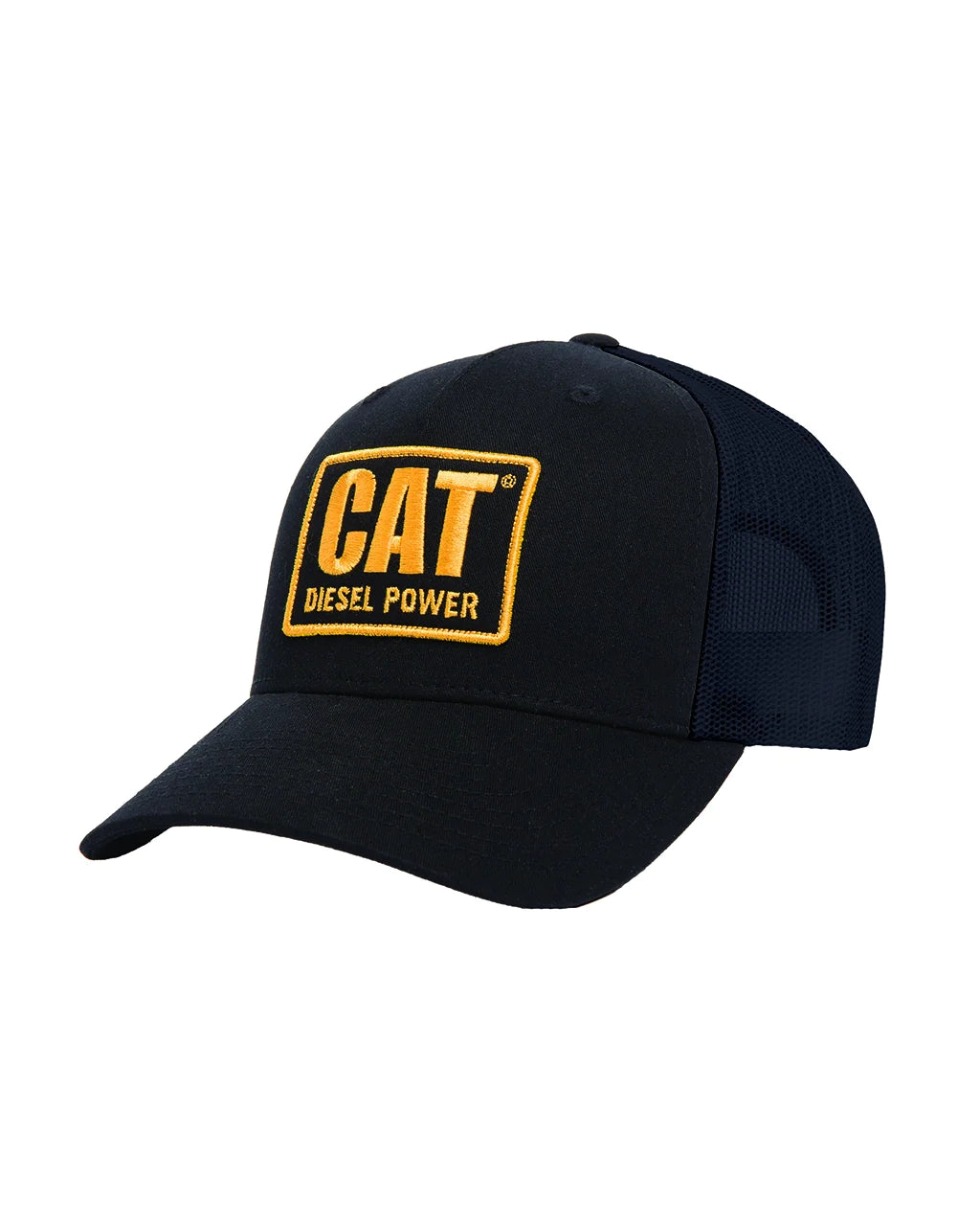 Cat X Richardson 112 Diesel Power Trucker Hat - Black | Adjustable Snapback Cap for Men & Women | Perfect for Work, Outdoor Activities & Casual Wear