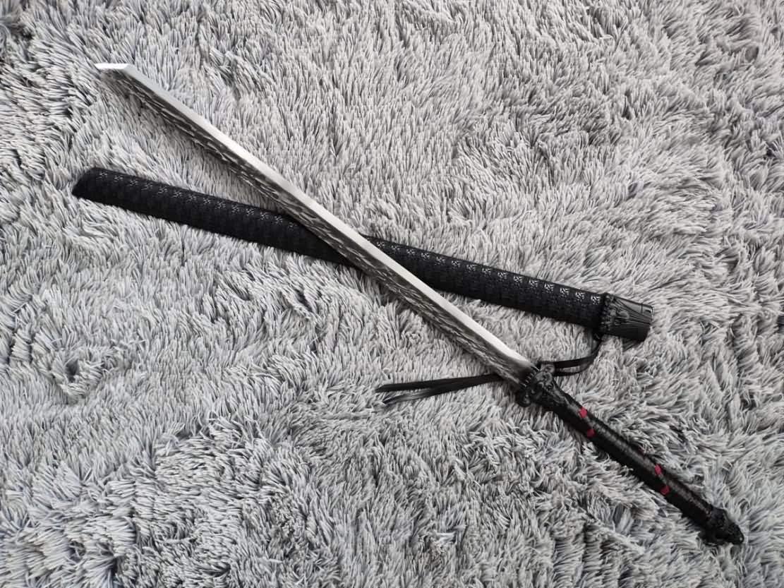 Handmade Chinese Sword - High Carbon Steel Blade with Alloy Fittings | Authentic Kung Fu Weapon | Perfect for Martial Arts Training, Cosplay & Collectors