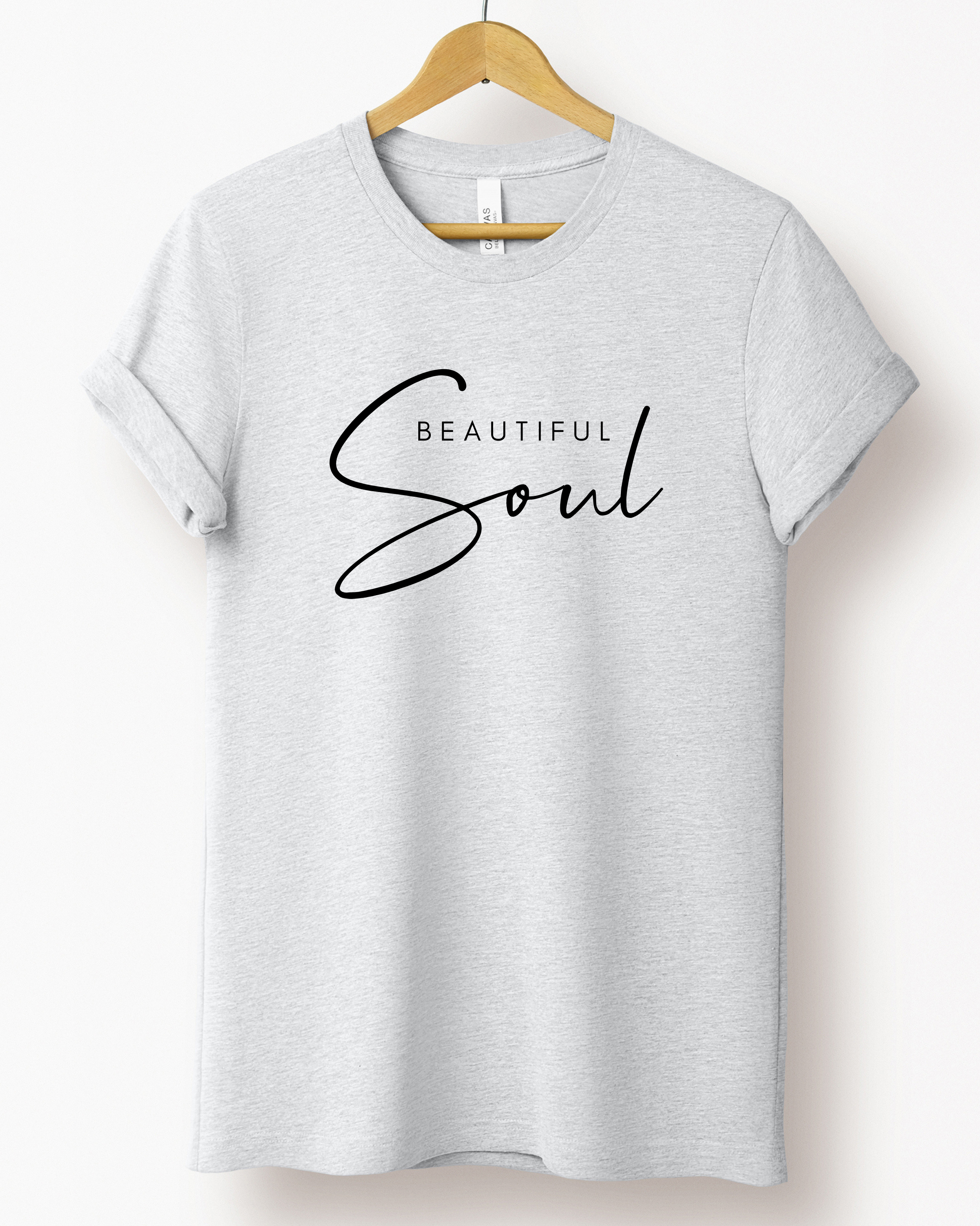 Beautiful Soul Tee - Bella Canvas Softstyle T-Shirt for Women | Comfortable & Stylish Casual Wear for Everyday Outfits