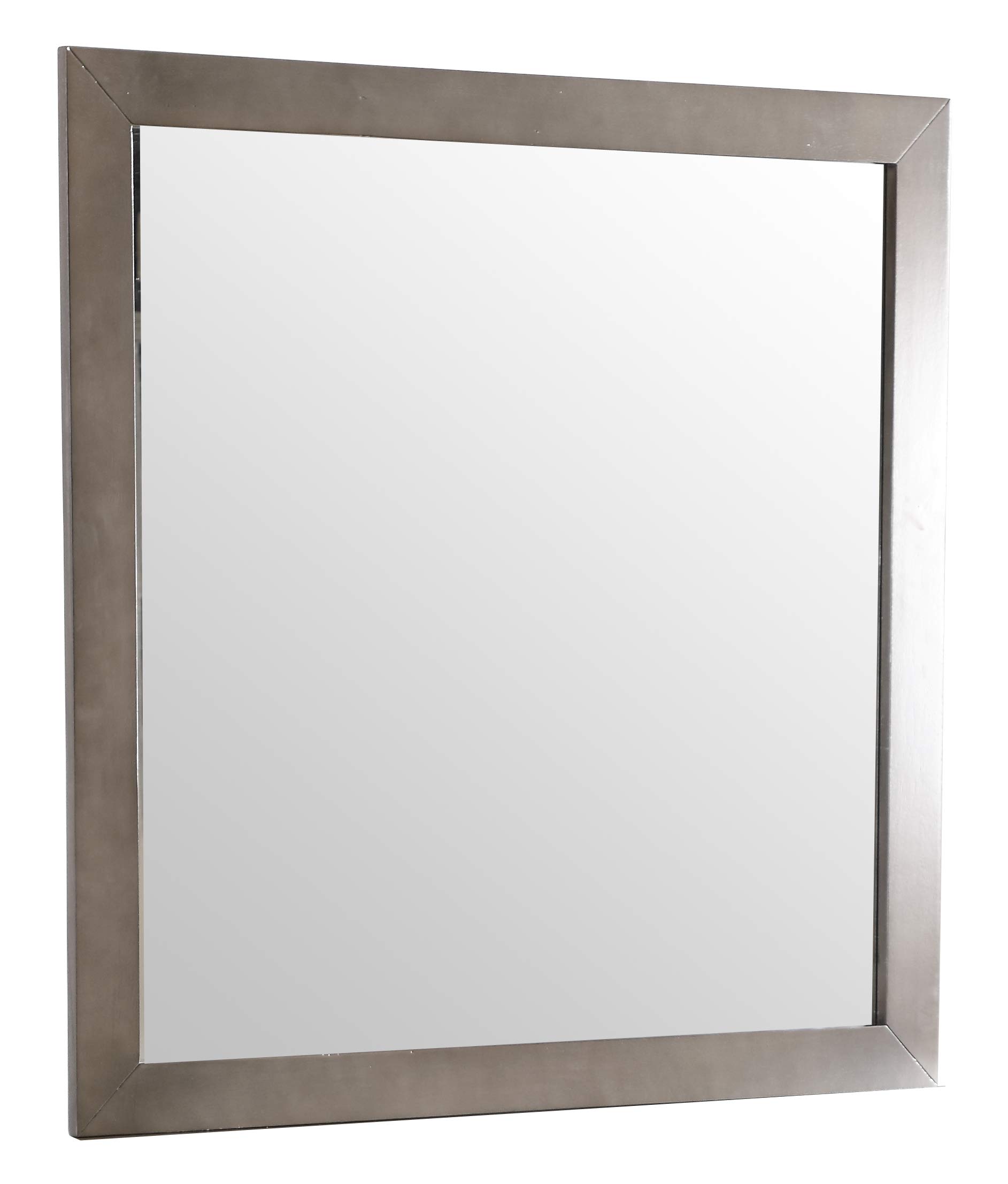 Glory Furniture G2405-M Full Length Bedroom Mirror in Gray - Modern Standing Mirror for Dressing Room, Bedroom Decor & Vanity