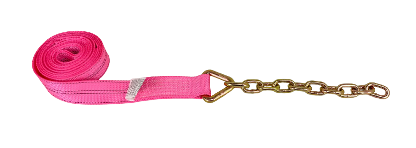 2 Pack 18-Foot Diamond Weave Heavy Duty Ratchet Straps with 12-Inch 5/16