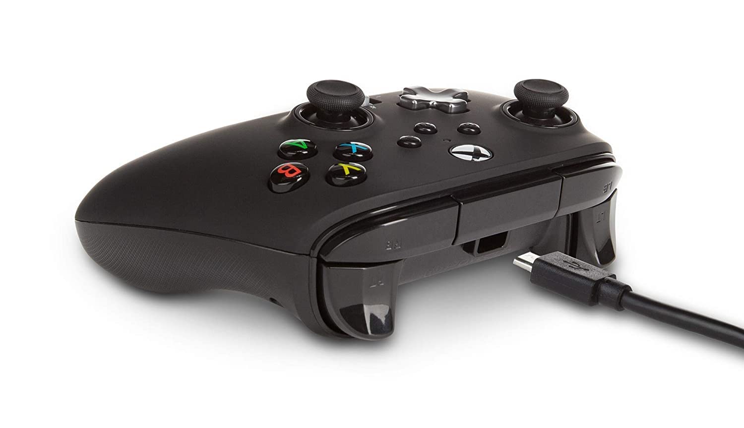 Power A Enhanced Wired Controller - Black Smart Anti-Recoil Modded Rapid Fire Gamepad with Multiple Modes | Compatible with Xbox One S/X | Mobile App Control for FPS Games like Call of Duty, Fortnite & Apex Legends | Perfect for Competitive Gaming & Esports Tournaments