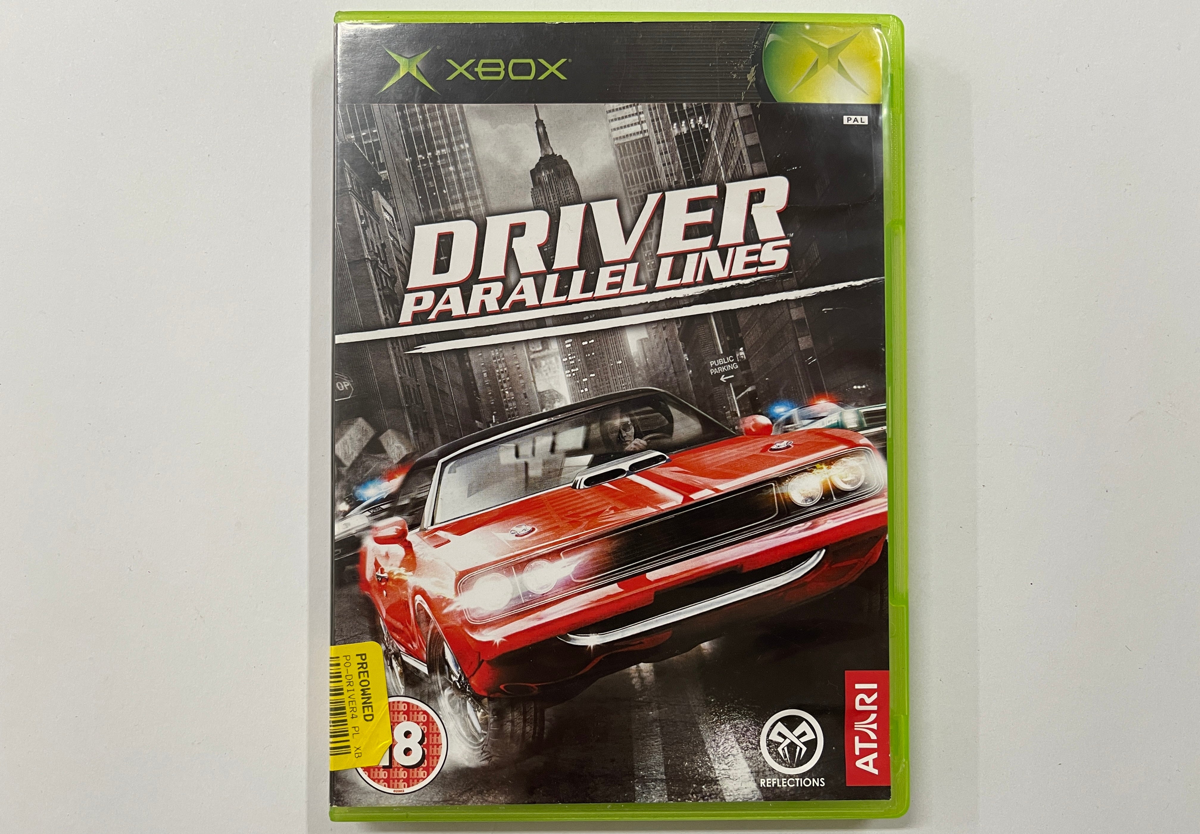 Driver Parallel Lines - Complete PC Game in Original Case - Perfect for Racing Enthusiasts & Simulation Gamers