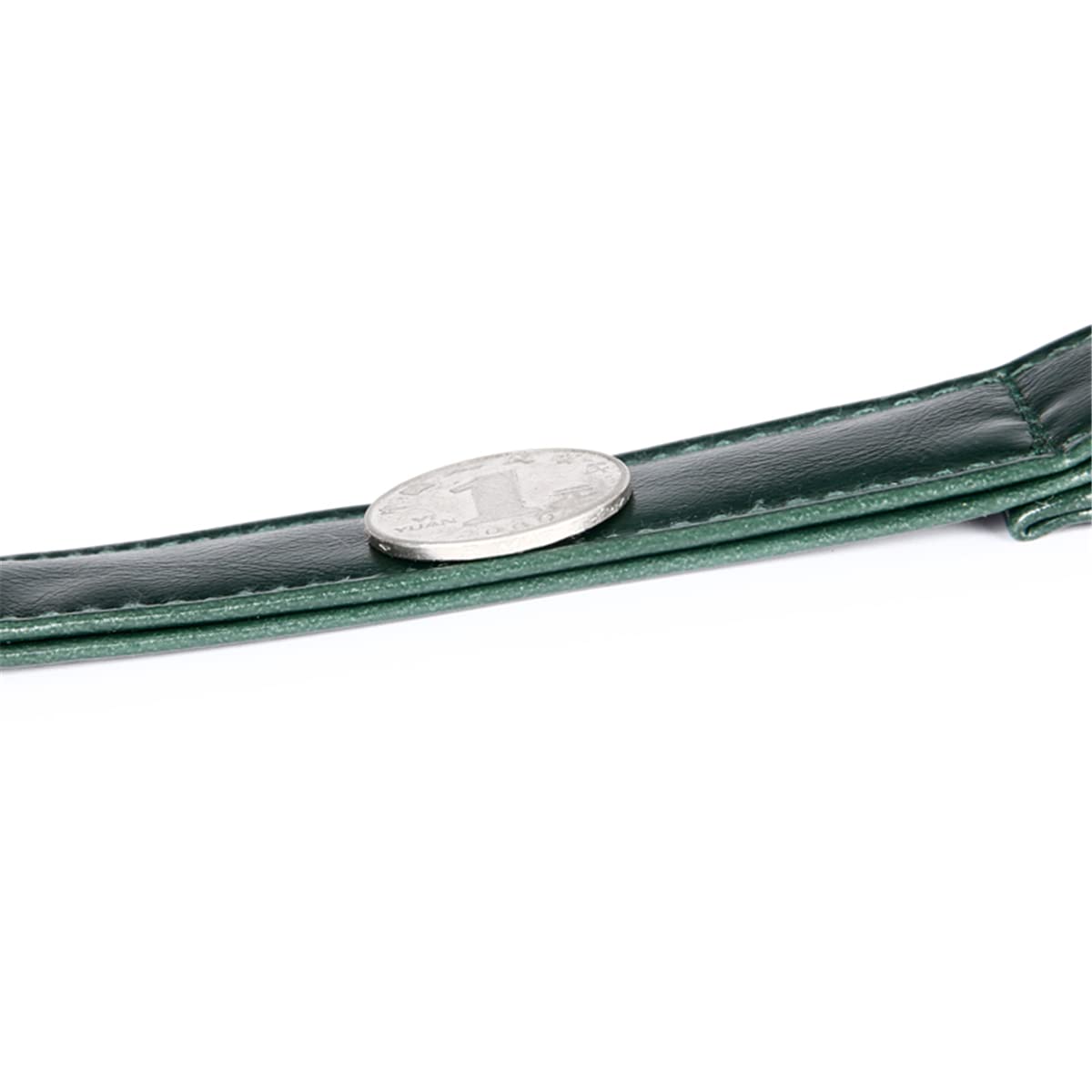 2.5 Inch Adjustable Crossbody Bag Strap - Genuine Sheepskin Pattern Leather Replacement Purse Strap for Handbags & Shoulder Bags (59 Inches, Green) | Perfect for Everyday Use, Travel & Fashion Accessories