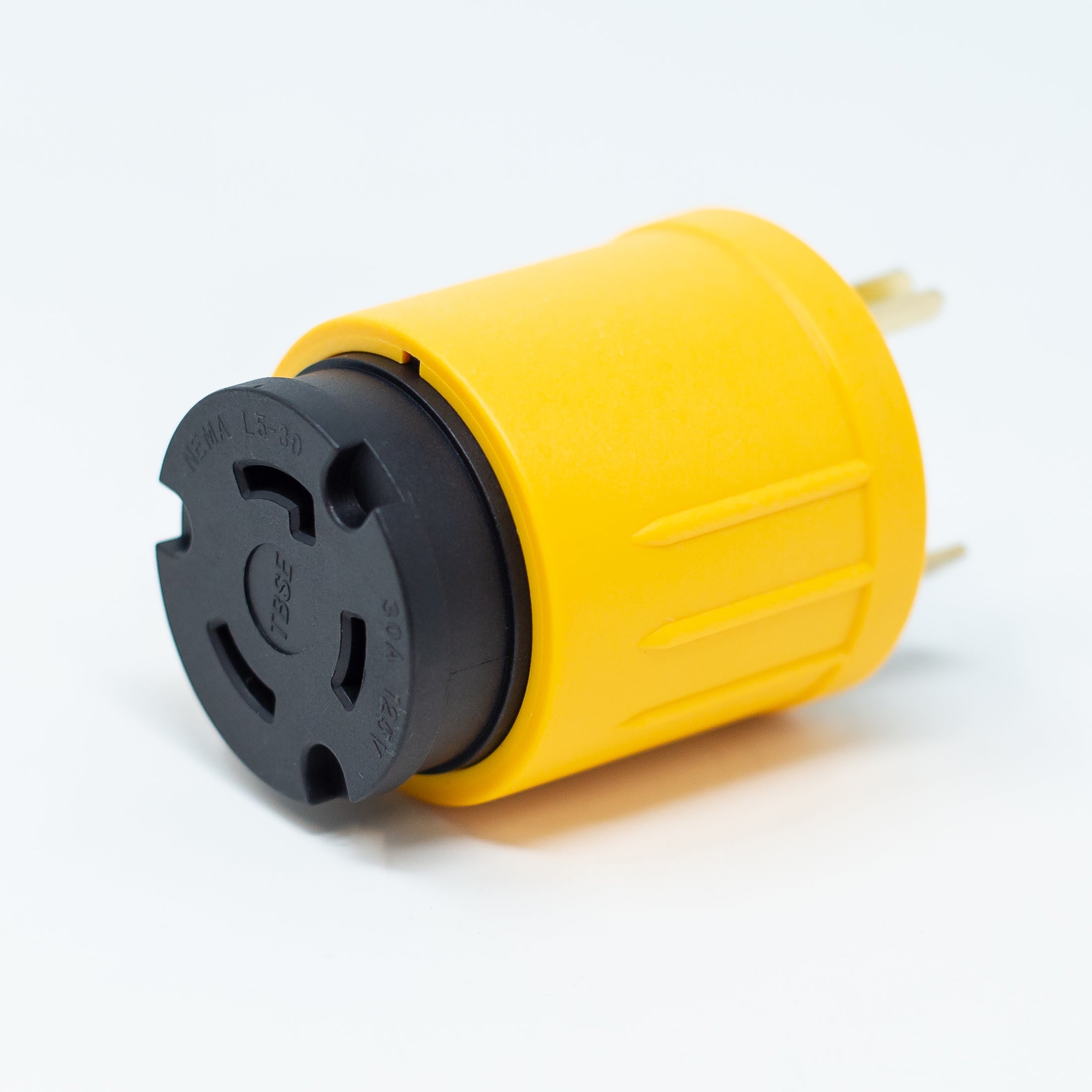 TT 30P to L5 30R Power Adapter Converter - Heavy Duty 30 Amp RV/Marine Electrical Connector for Camping, Boating & Outdoor Power Supply
