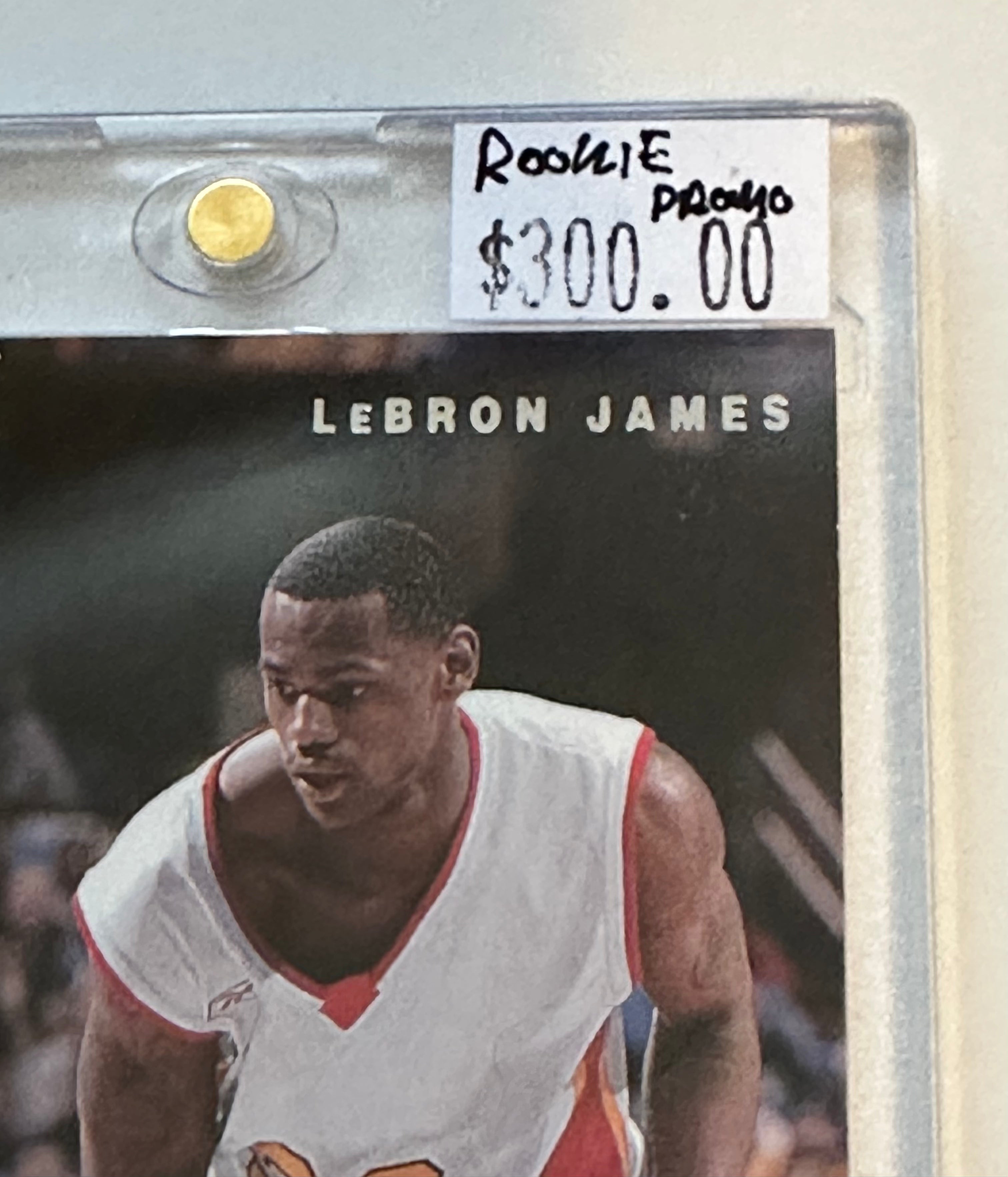 2003 LeBron James UD Top Prospects Rookie NBA Trading Card - Collectible Basketball Memorabilia for Fans & Investors - Perfect for Display, Gifting, and Sports Collections