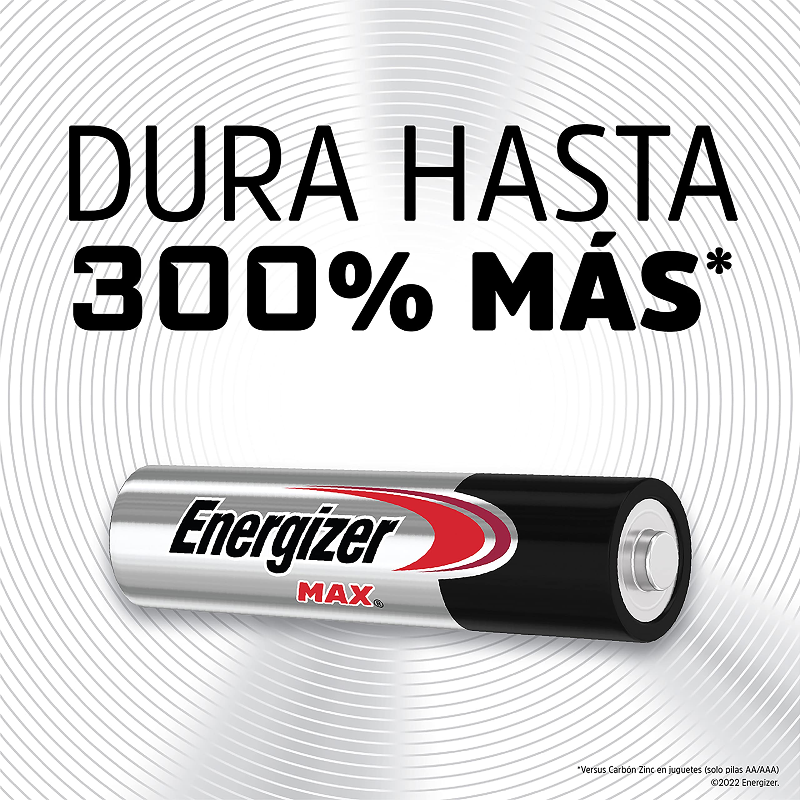 Energizer Max AAA Batteries (6-Pack) - Long-Lasting Triple A Alkaline Batteries for Toys, Cameras, Flashlights & Electronics - Best for High-Drain Devices