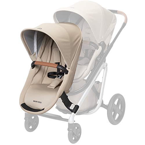 Maxi-Cosi Lila Modular Stroller Duo Seat Kit with Car Seat & Stroller Adapters - Nomad Sand - One Size | Perfect for Twins, Travel & Everyday Use with Infant Car Seat Compatibility